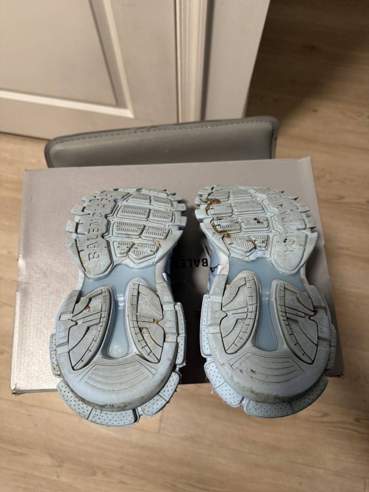 Balenciaga Womens Balenciaga Track Sneakers Size US 5 / IT 35 - 14 Thumbnail