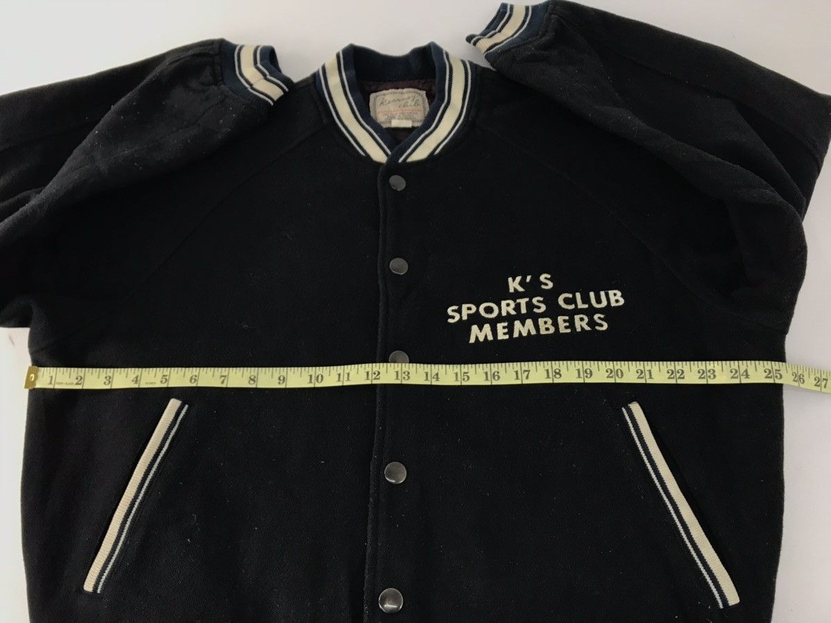Japanese Brand Kearney House Club Member Simple Varsity Jacket Wool Sleeve Size US M / EU 48-50 / 2 - 9 Thumbnail