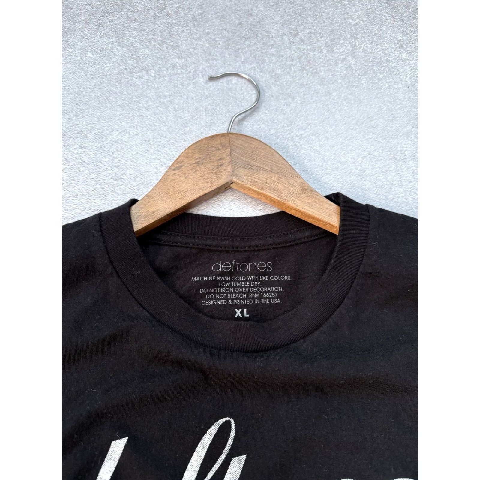Scully VINTAGE Deftones T-Shirt Graphic Print Logo Short Sleeve Black XL Unisex Adults Crew Neck Band 90s Rock T-Shirt Size US XL / EU 56 / 4 - 5 Thumbnail