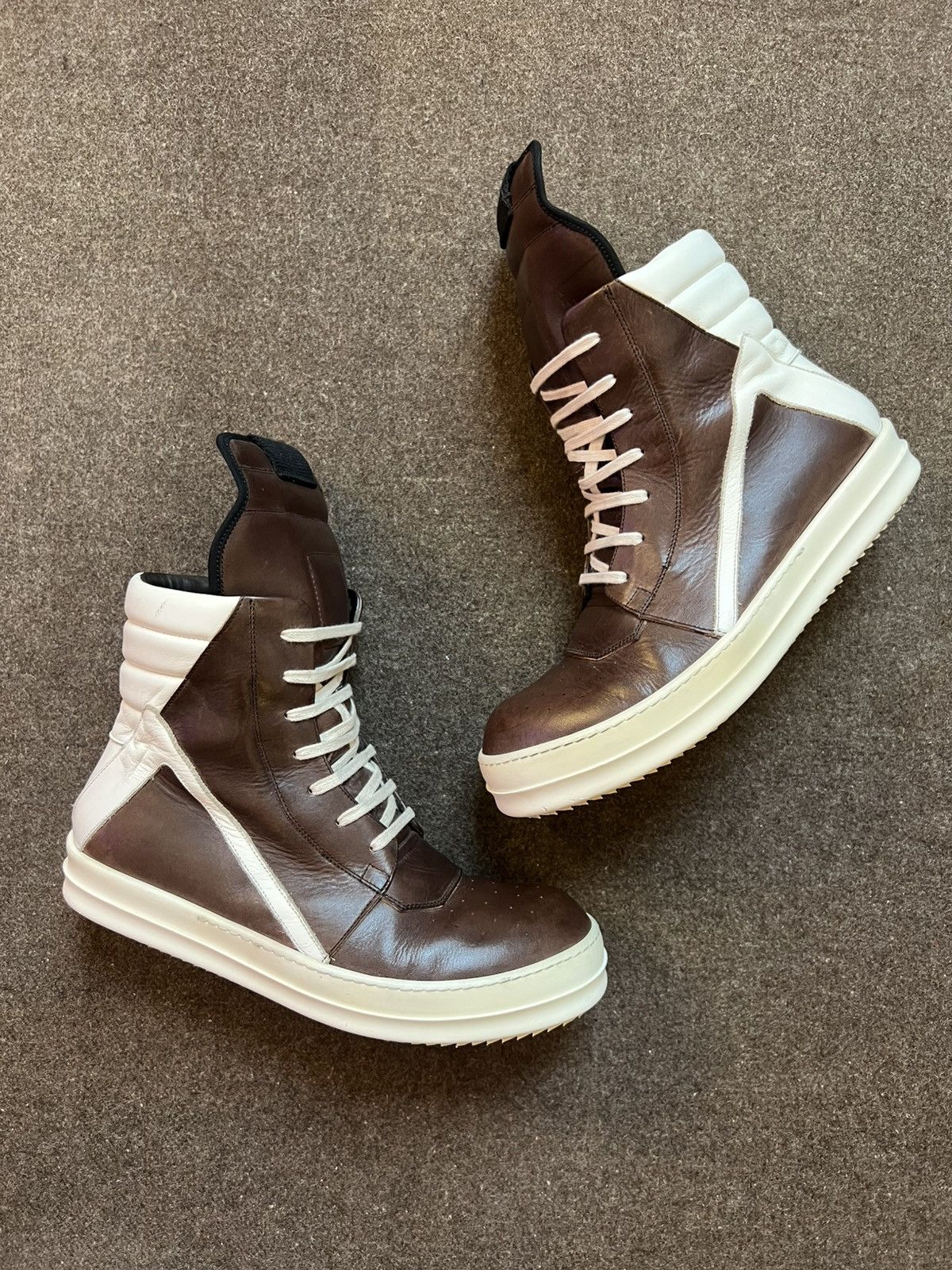 Rick Owens Rick Owens SS14 Geobasket Size US 10.5 / EU 43-44 - 1 Thumbnail