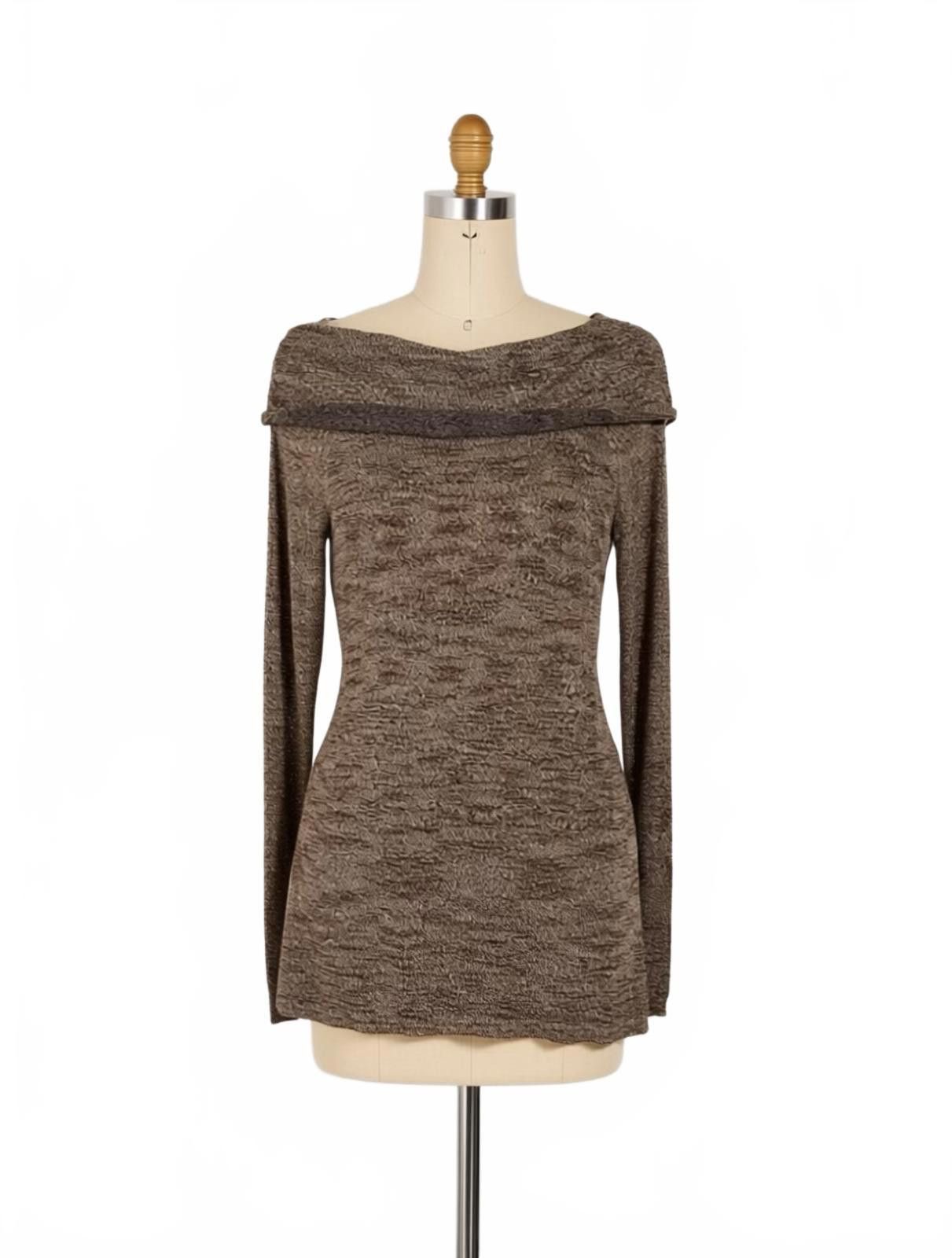 Other White House Black Market Metallic Rayon Blend Sweater Size M Size M / US 6-8 / IT 42-44 - 1 Thumbnail