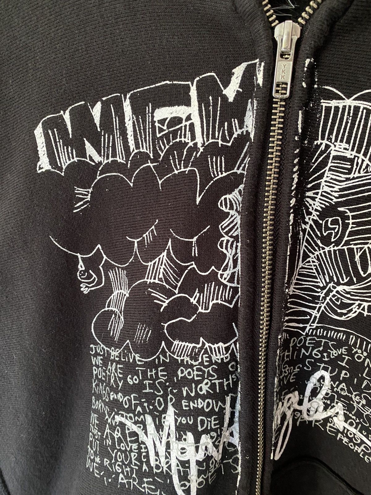 realmad HECTIC AW2005 Real Mad Hectic X Mark Gonzales heavy hoodie Size US M / EU 48-50 / 2 - 5 Thumbnail