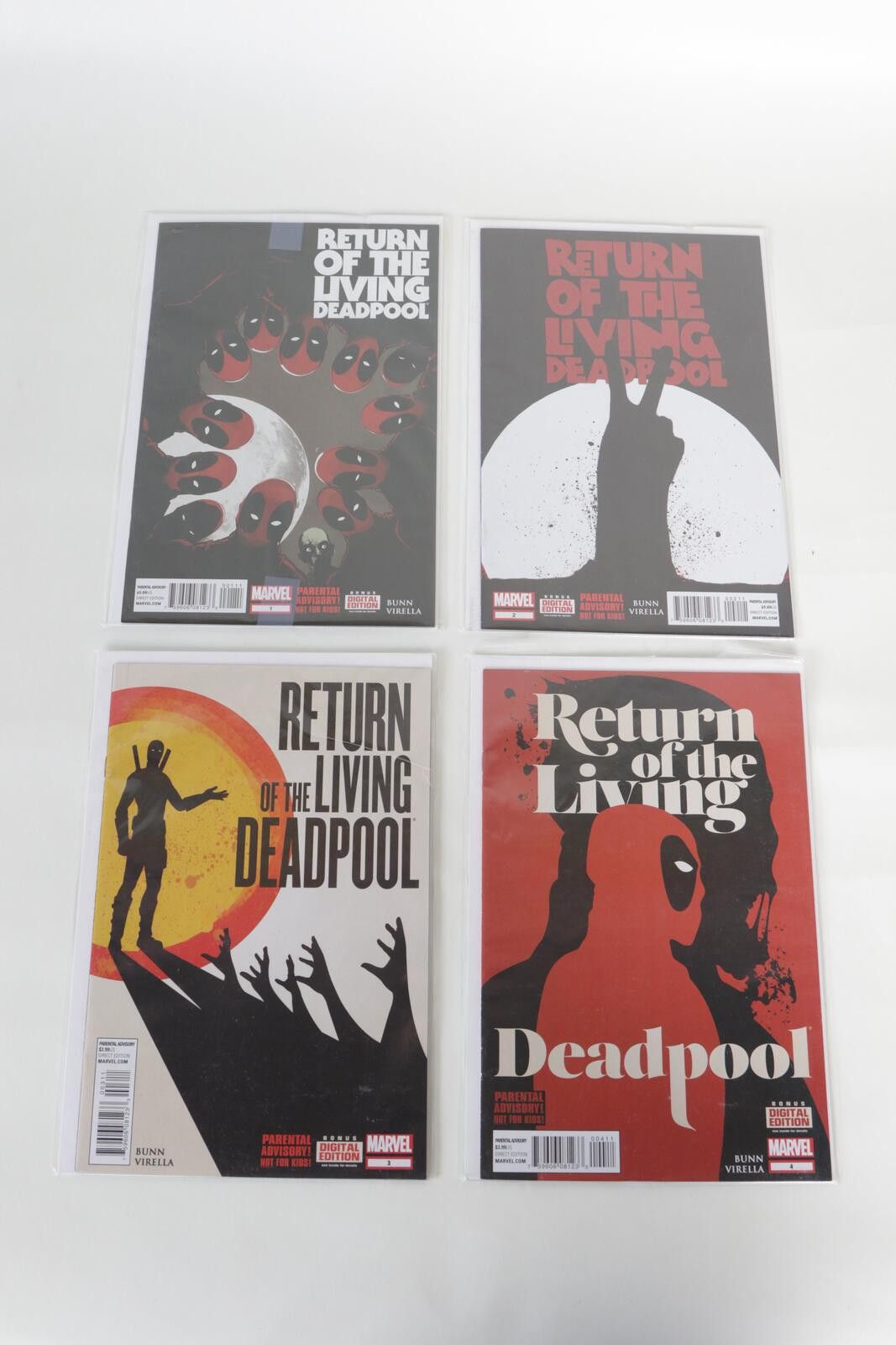 Marvel Comics 2015' Marvel Return Of The Living Deadpool Bundle 1-4 Comics Size ONE SIZE - 1 Thumbnail