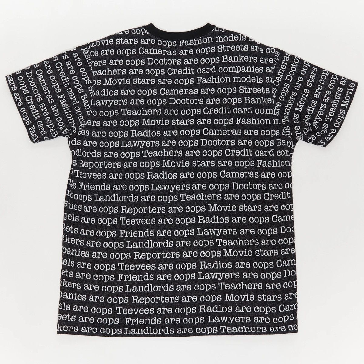 Supreme SUPREME COPS JACQUARD POCKET TEE Size US XL / EU 56 / 4 - 2 Thumbnail