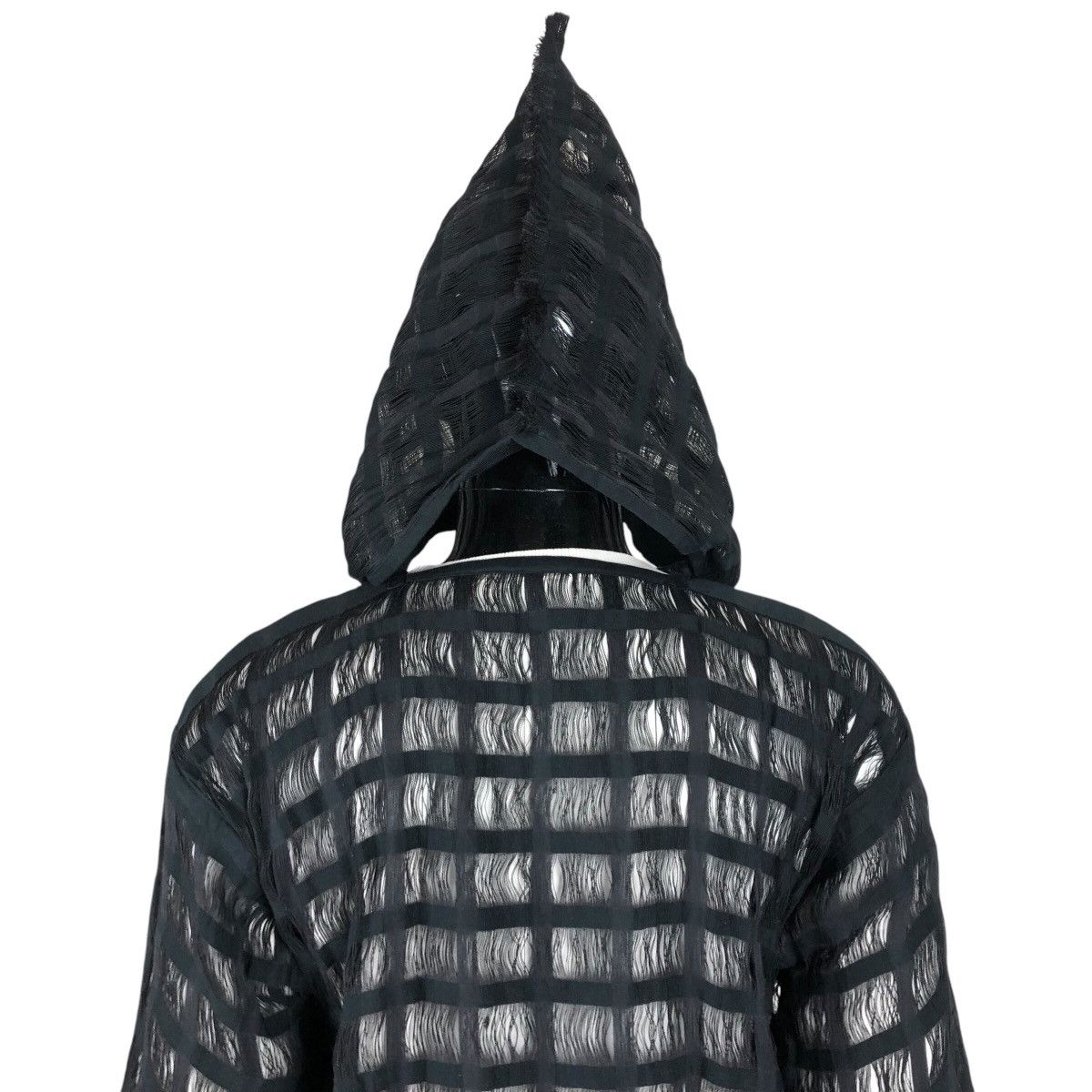Issey Miyake Vintage Issey Miyake Permanente S/S 1995 Wool Mesh Jacket Size US L / EU 52-54 / 3 - 23 Thumbnail