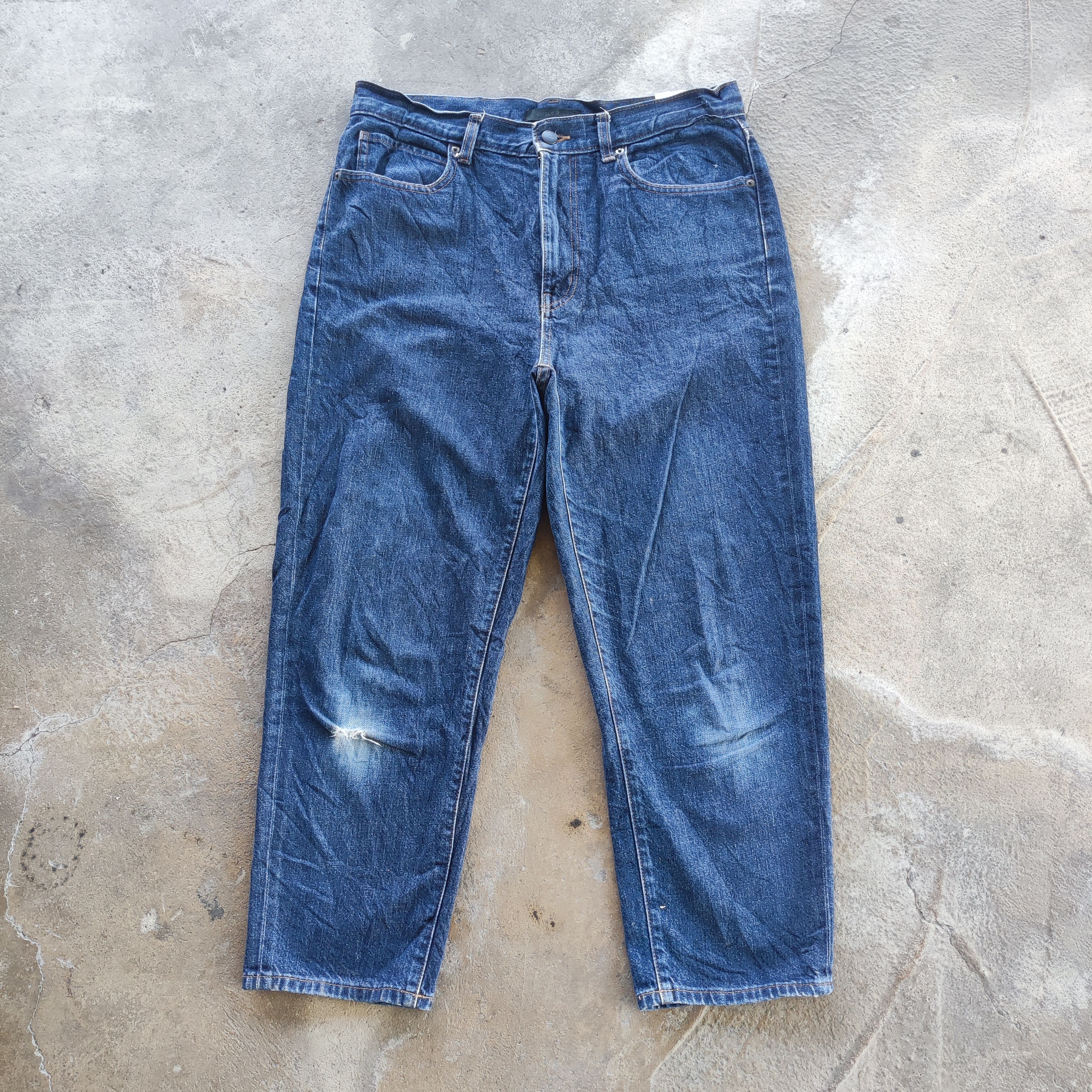 Japanese Brand Vintage Japanese Brand Distressed Baggy Jeans Ripped Pants Size US 32 / EU 48 - 1 Thumbnail