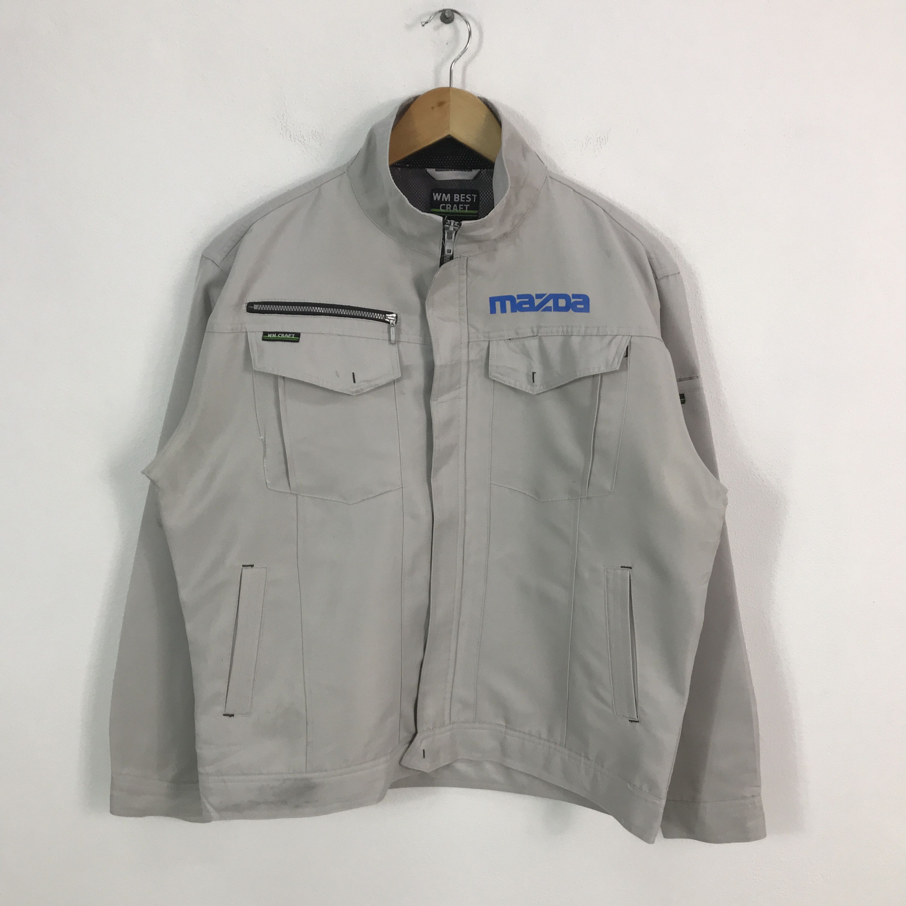 Japanese Brand × Sports Specialties mazda Racing work uniform Japan motorsport custom jacket Size US L / EU 52-54 / 3 - 1 Thumbnail