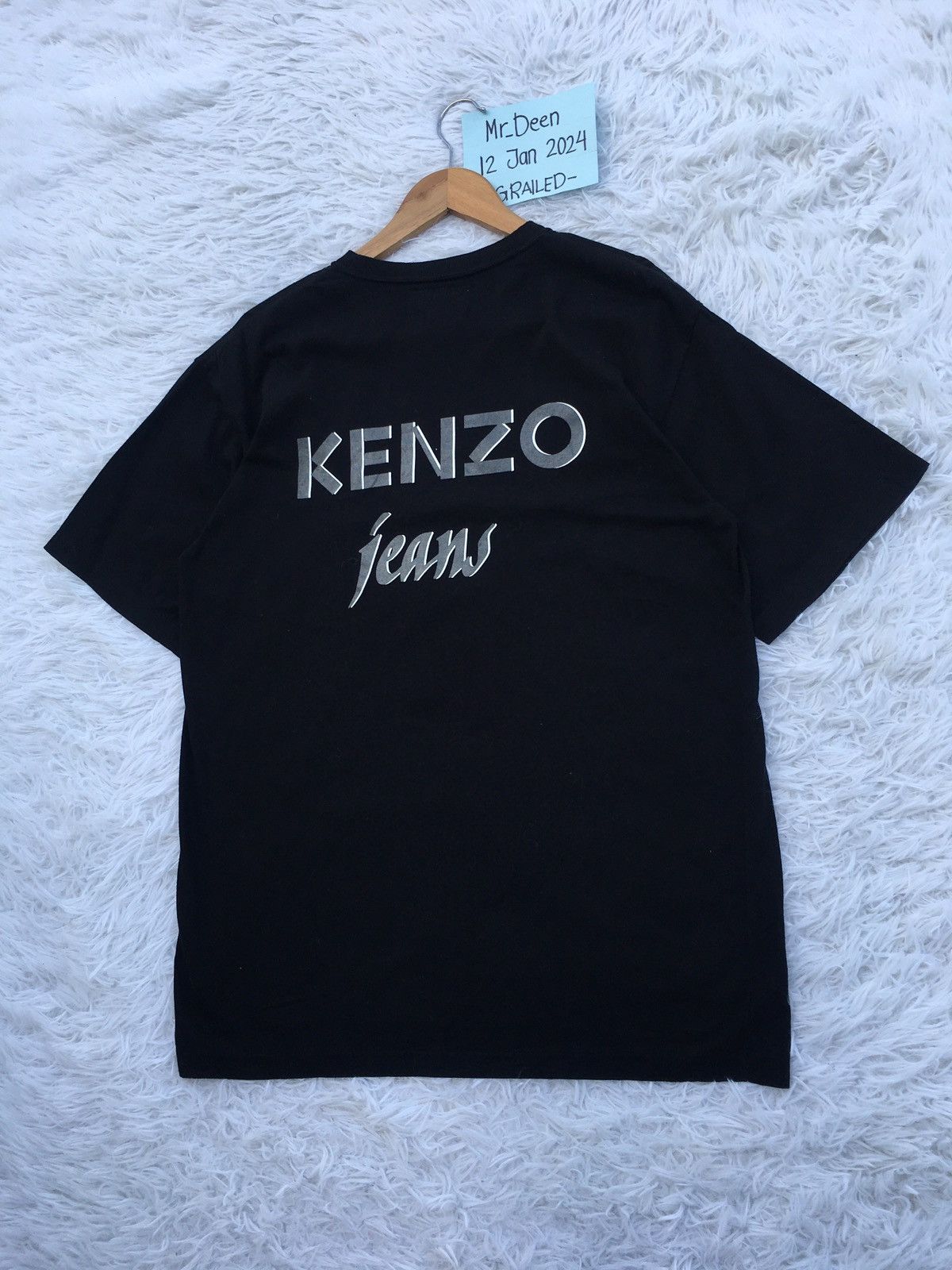 Kenzo Rare Japanese Designer Kenzo Big Spellout Tshirt Size US M / EU 48-50 / 2 - 3 Thumbnail