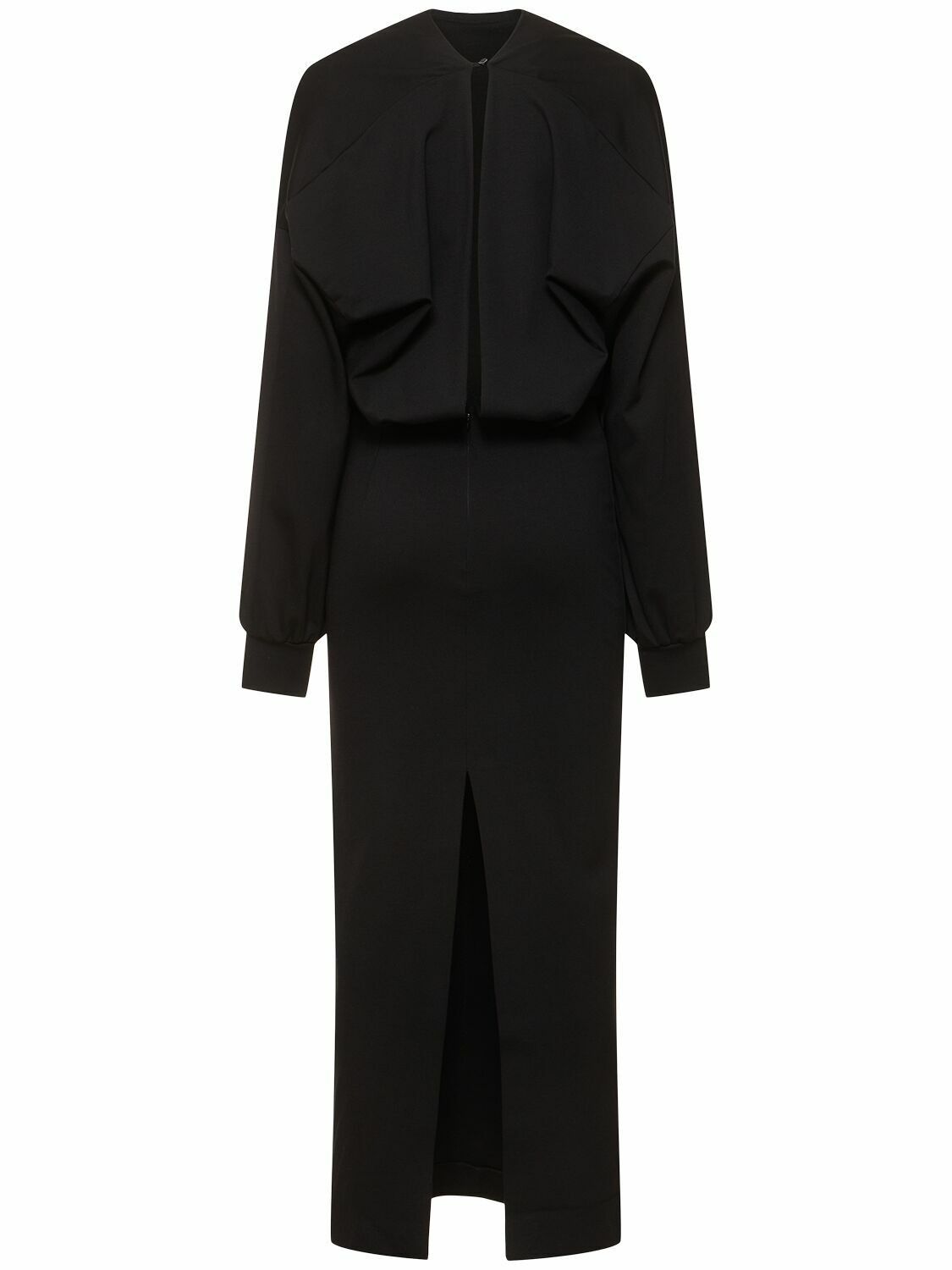 THE ANDAMANE o1s22i1n1024 Sylvia Jersey Dress in Black Size S / US 4 / IT 40 - 4 Thumbnail