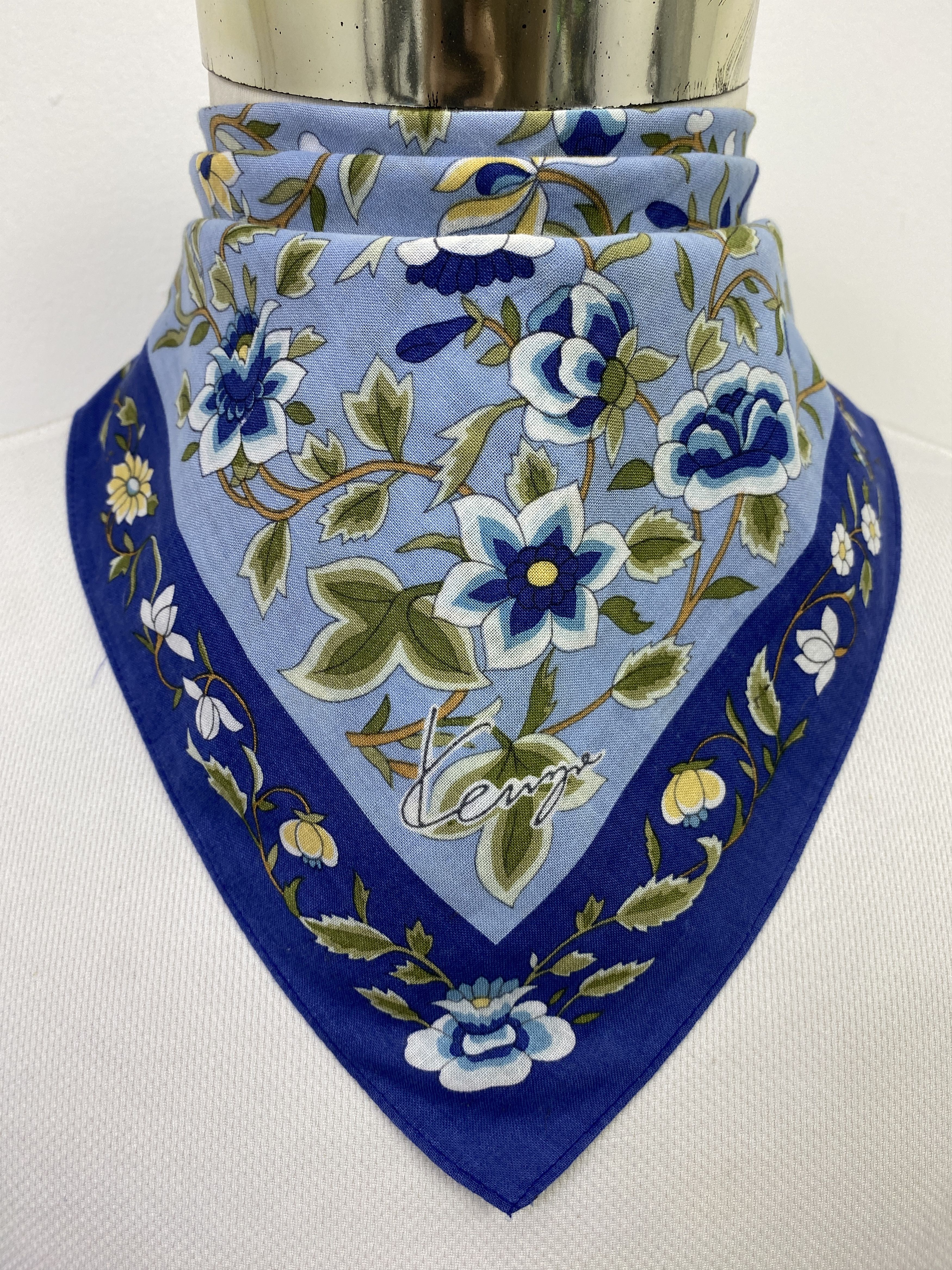 Kenzo Vintage Kenzo Handkerchief / Neckerchief KT0077 Size ONE SIZE - 2 Thumbnail
