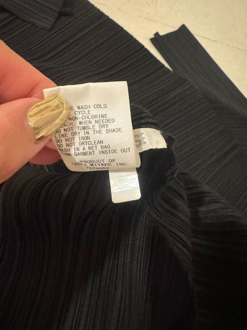 Issey Miyake Issey Miyake size:5 black dress Size M / US 6-8 / IT 42-44 - 7 Thumbnail