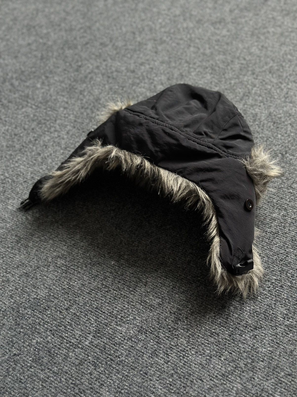 Fila VTG Japanese Style Fila Faux Fur Ushanka Cap Hat Winter One Size ONE SIZE - 6 Thumbnail