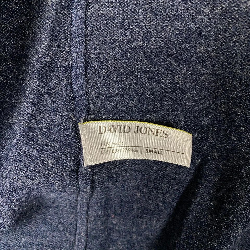 Other David Jones Cardigan Women's Small 100% Acrylic Adults S Size S / US 4 / IT 40 - 6 Thumbnail
