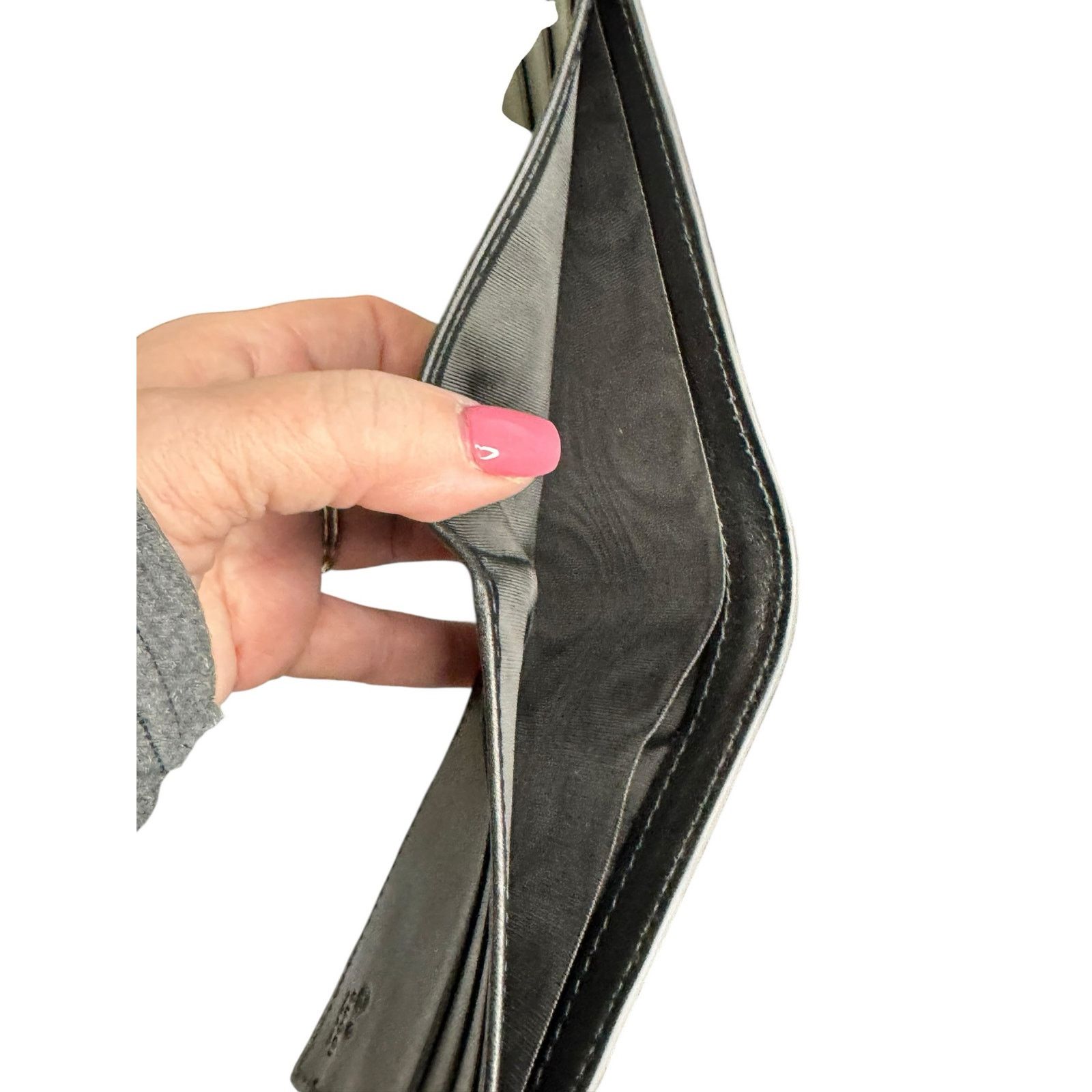 Gucci Gucci Microguccisima Leather Bifold Wallet in Black Size ONE SIZE - 6 Thumbnail