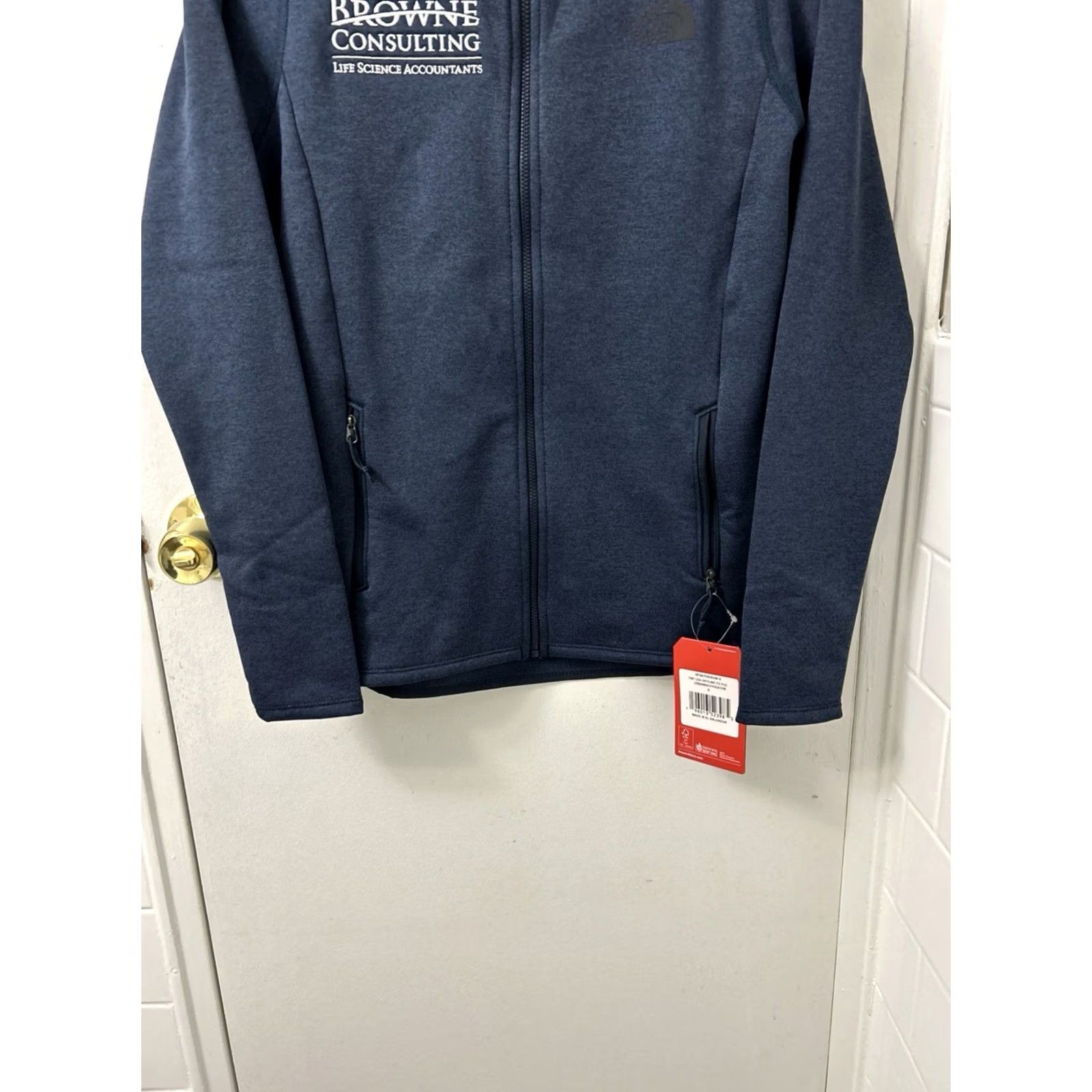 The North Face The North Face Skyline Fleece Jacket Womens Small Navy Full Zip Pockets L/S NWT Size S / US 4 / IT 40 - 3 Thumbnail