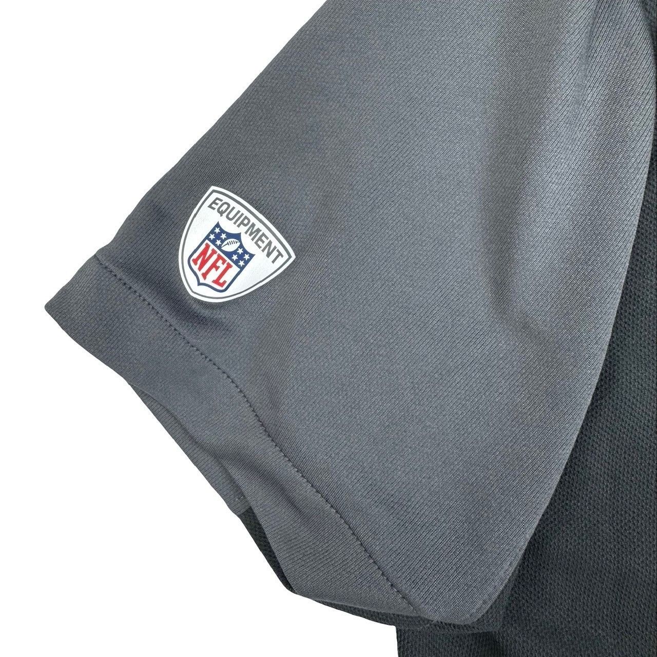 Nike New York Jets x Nike Men's NFL Equipment S/S Polo Shirt Gray Size US L / EU 52-54 / 3 - 3 Thumbnail