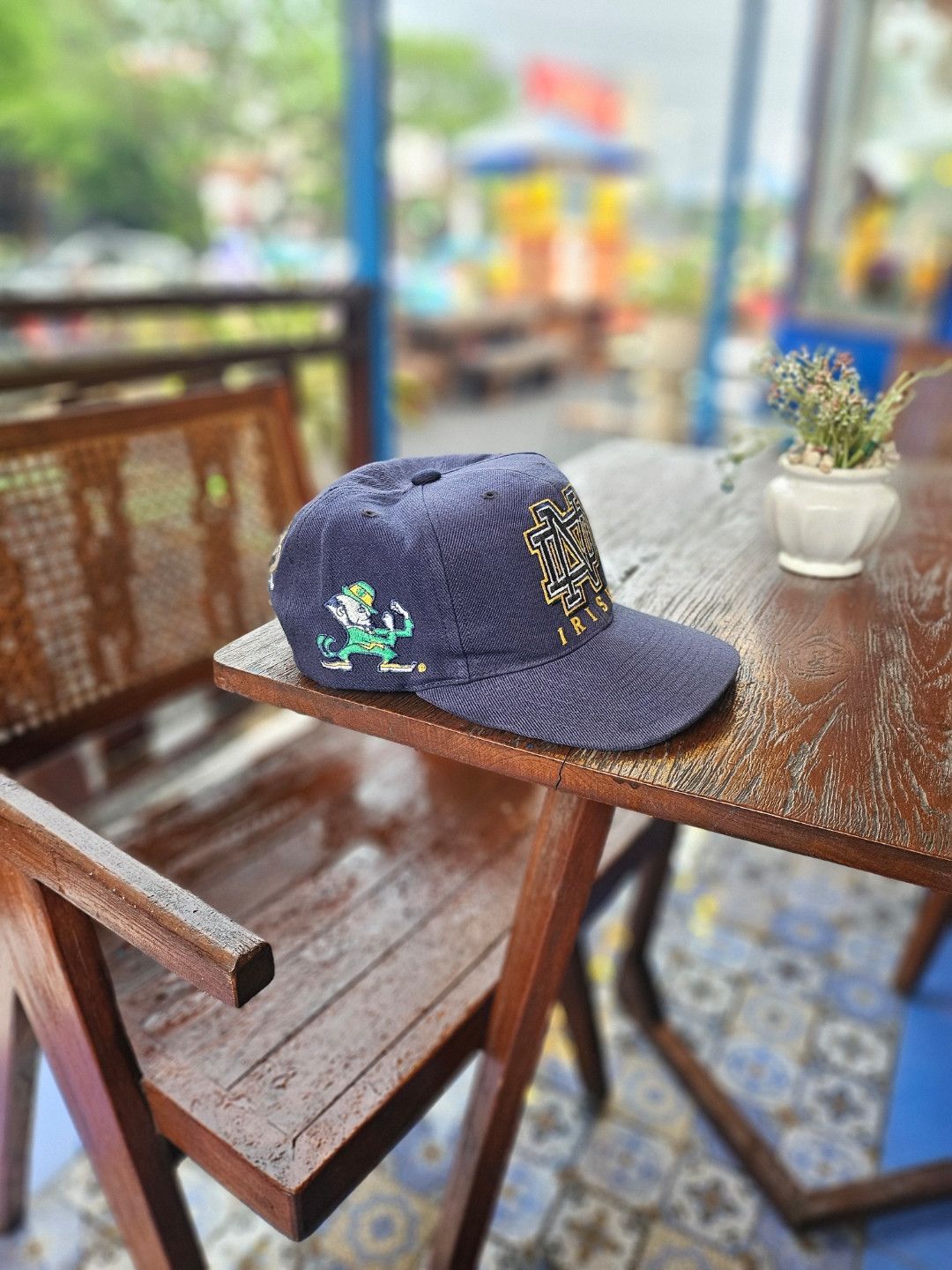 Vintage Notre Dame Fighting Irish 90's Vintage Hat Size ONE SIZE - 2 Thumbnail