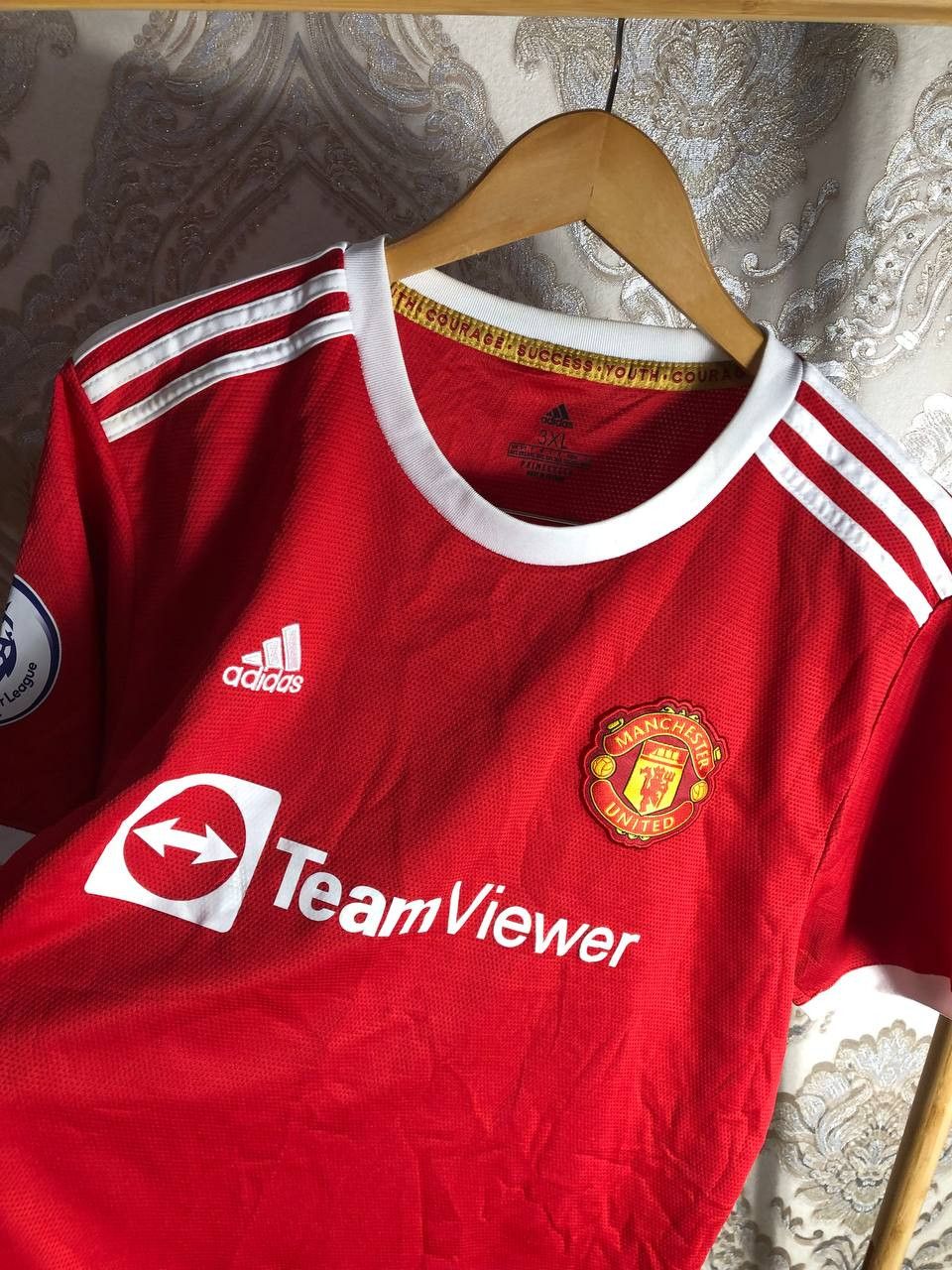 Adidas Vintage Adidas FC Manchester United England Soccer Jersey Size US XXL / EU 58 / 5 - 4 Thumbnail