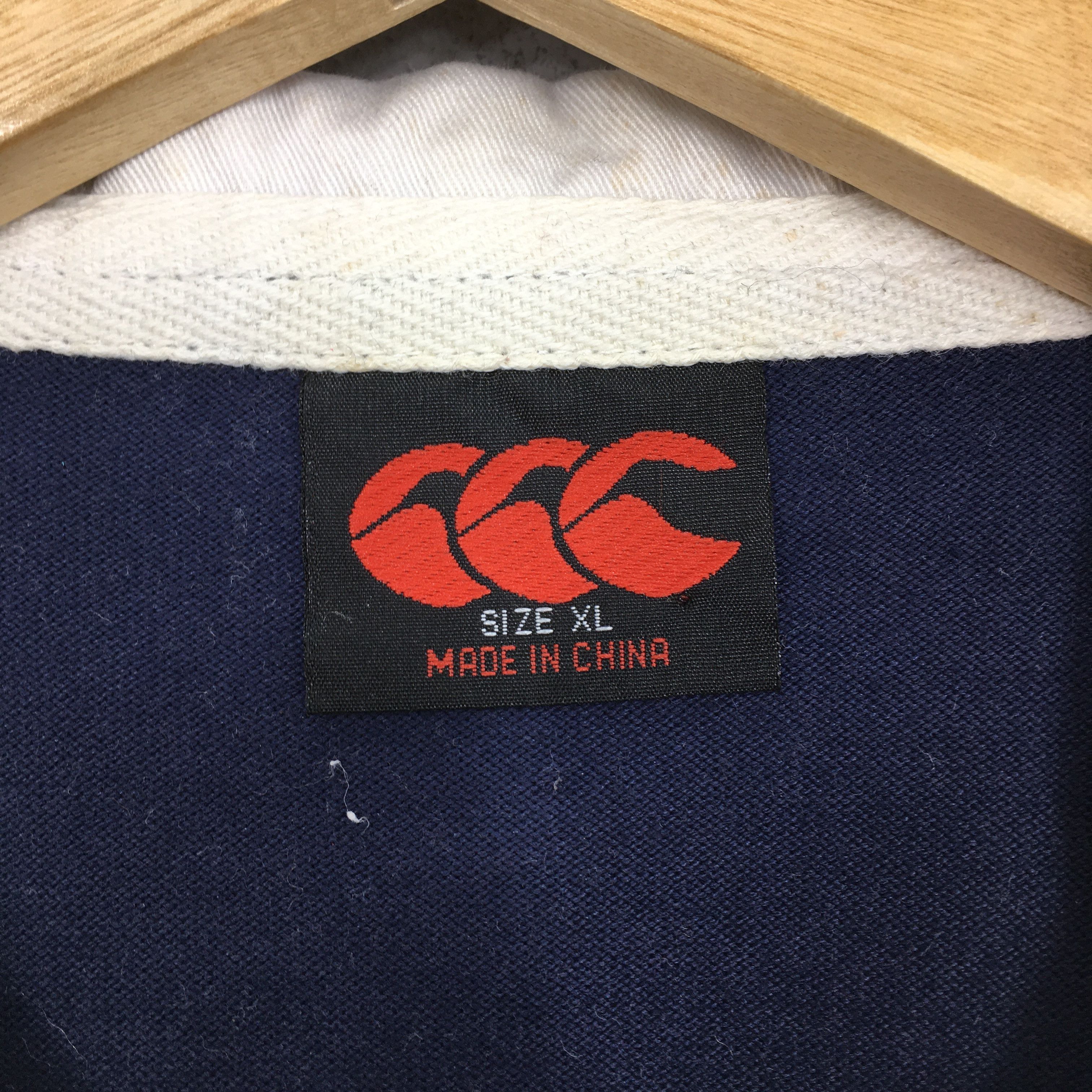 Canterbury of New Zealand × Vintage Canterbury Australia Wallabies Rugby Polo Shirt XLarge Size US XL / EU 56 / 4 - 3 Thumbnail