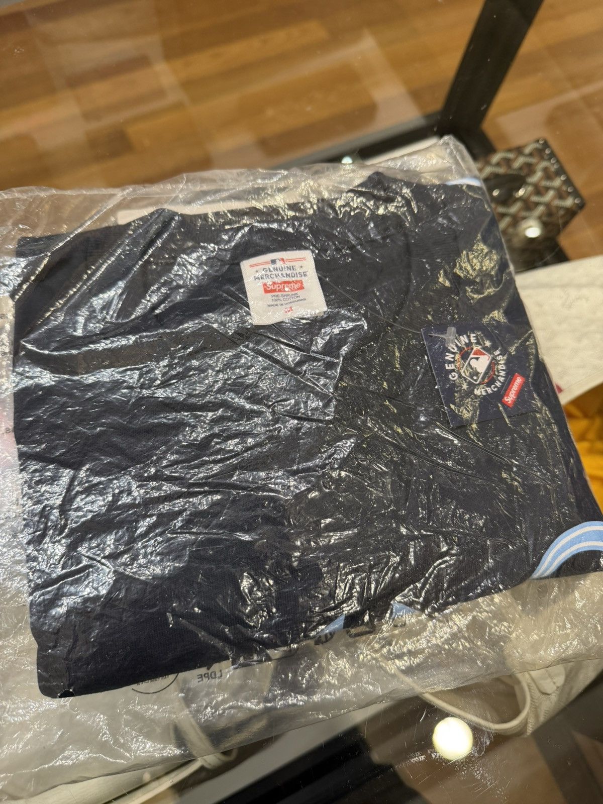 MLB × Supreme Supreme MLB Teams NY Tee - Navy Size US M / EU 48-50 / 2 - 3 Thumbnail