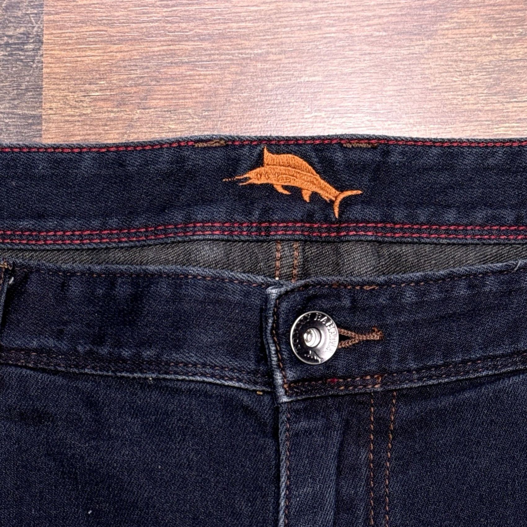 Tommy Bahama Tommy Bahama Antigua Cove Jeans Mens 40x34 Dark Indigo Standard Fit Authentic Size US 40 / EU 56 - 5 Thumbnail