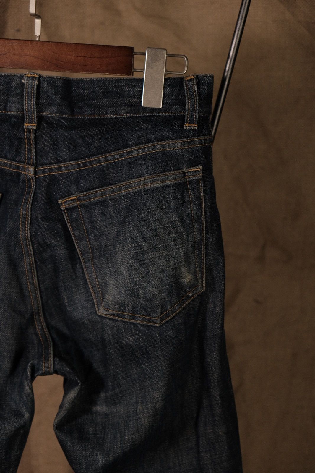 Helmut Lang Vintage Helmut Lang 1999s Classic Cut Raw Denim Size US 29 - 5 Thumbnail