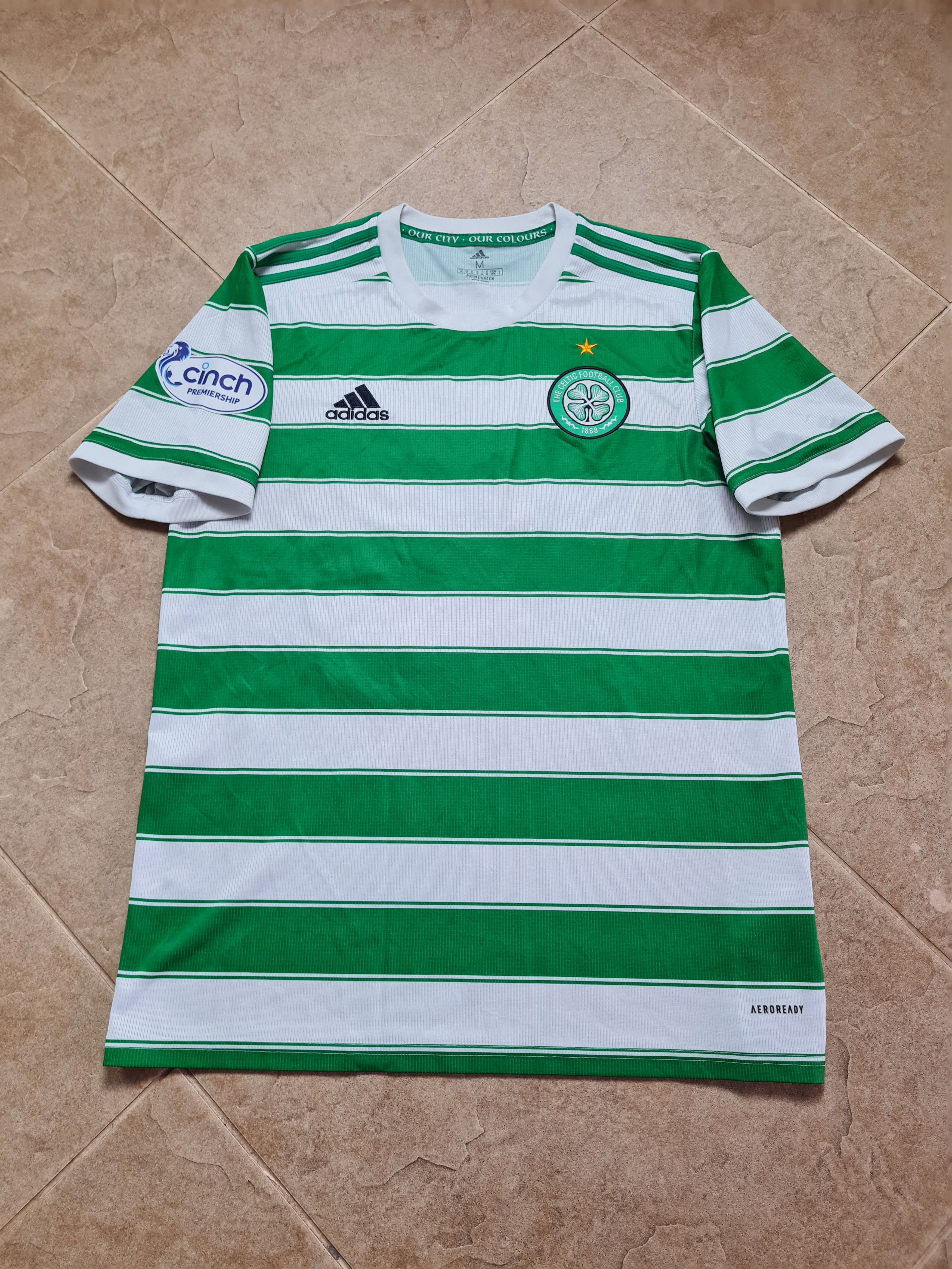 Adidas Jersey Celtic FC #16 Soccer Shirt 20/21 Adidas Trikot Size US M / EU 48-50 / 2 - 11 Thumbnail