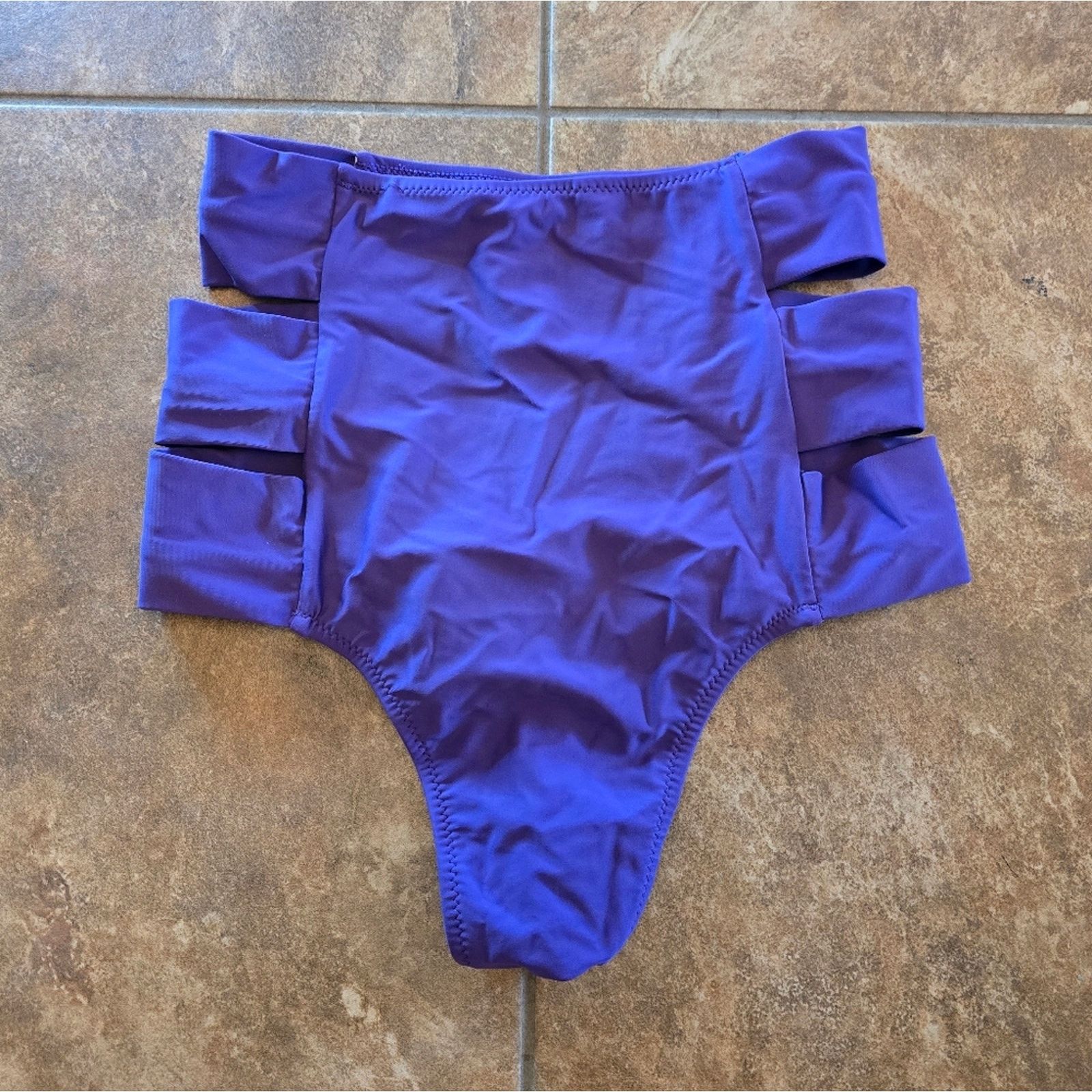 Other Purple Rain | FYS | Hollywood High Waist Bikini Bottoms Size ONE SIZE - 1 Thumbnail