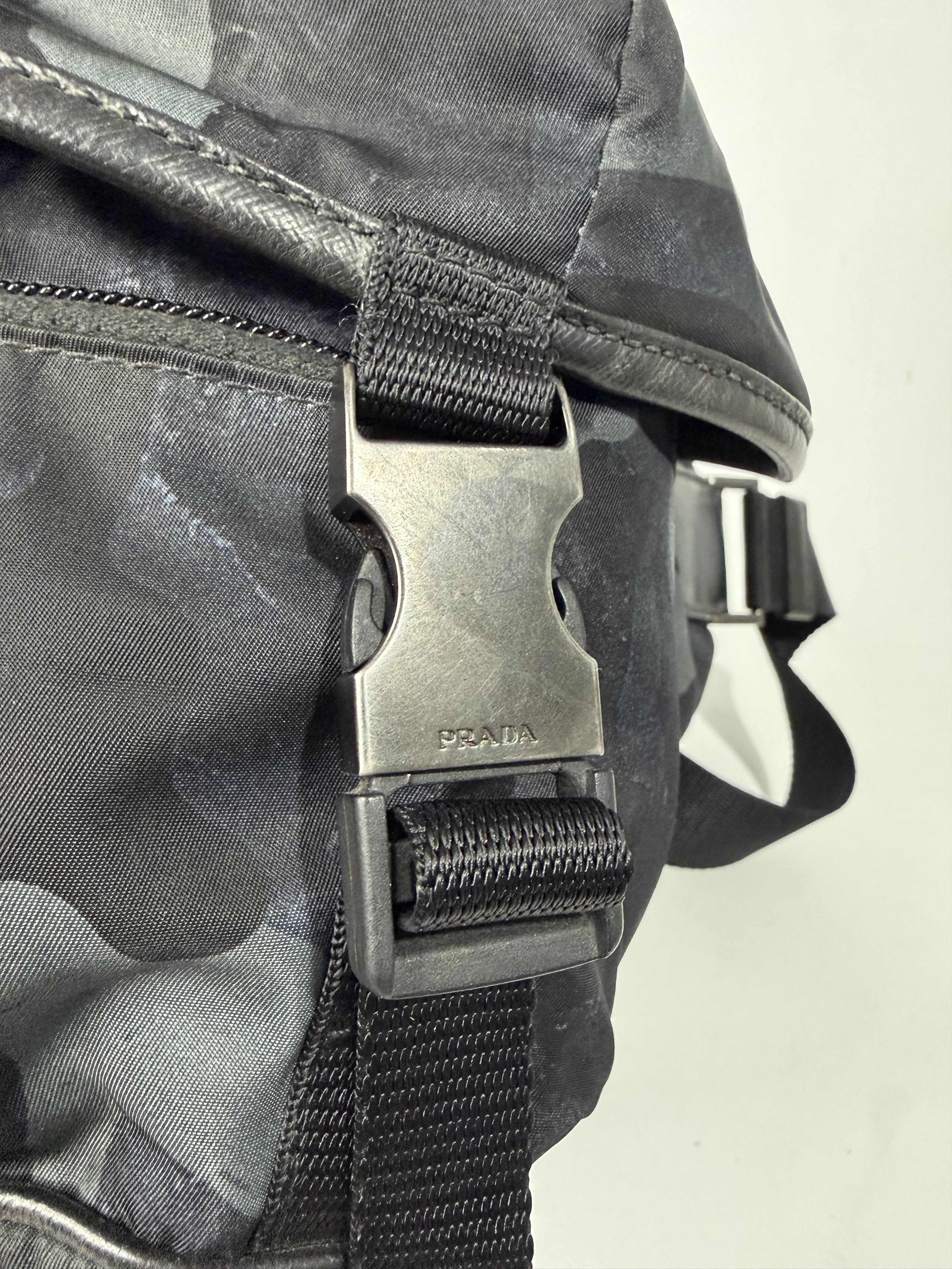 Prada PRADA Tessuto Nylon Camouflage Belt Bag Fumo Size ONE SIZE - 6 Thumbnail