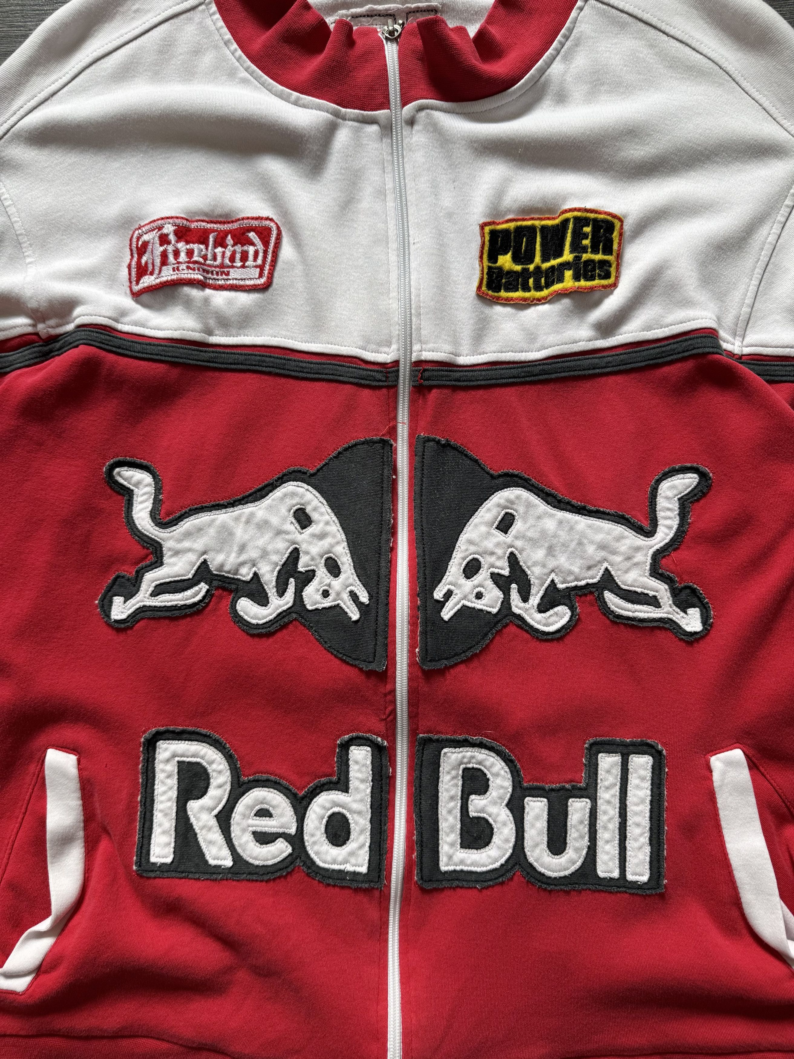 Red Bull Vintage Red Bull Zip Jumper pullover sweatshirt Size US M / EU 48-50 / 2 - 5 Thumbnail
