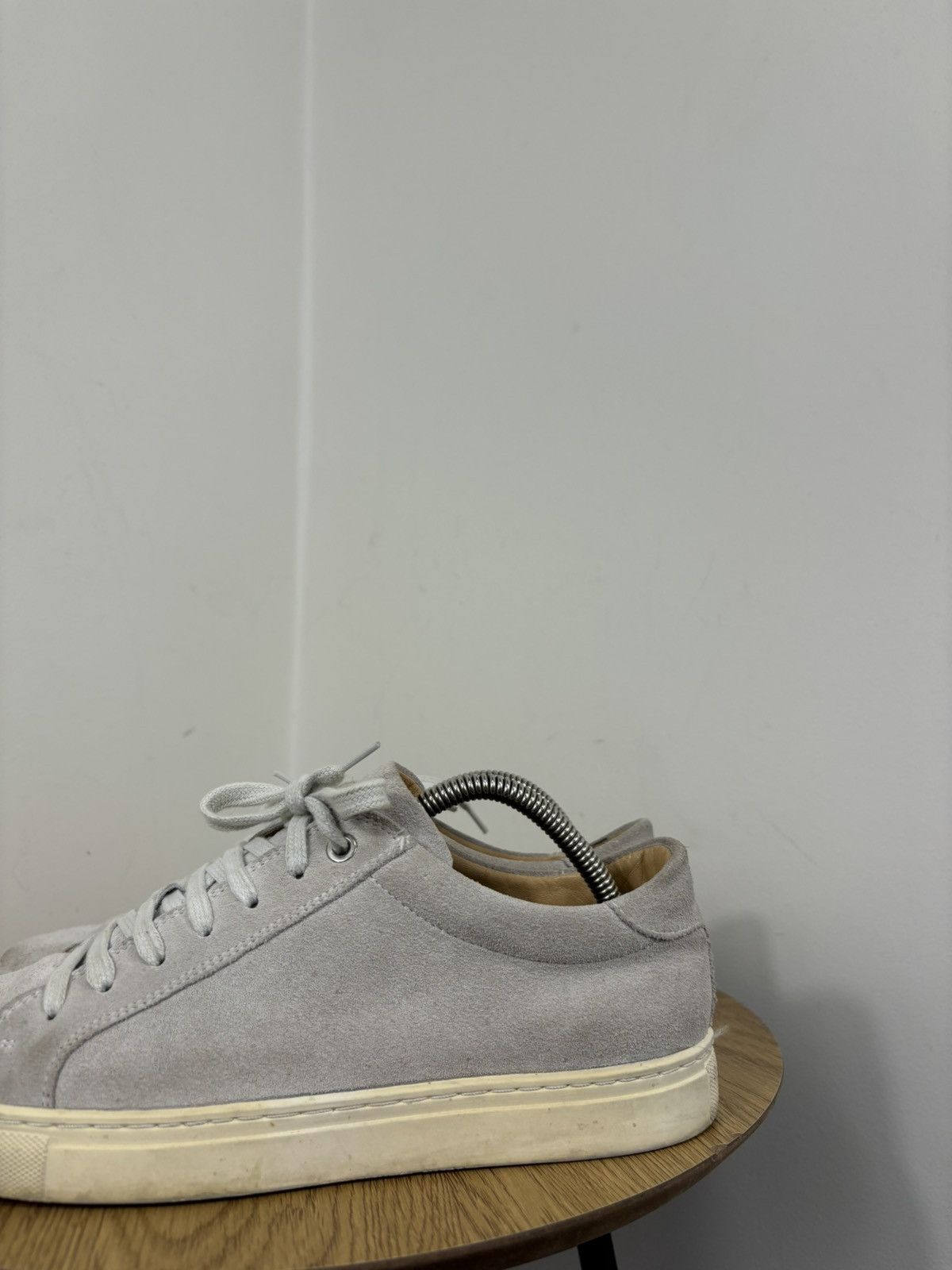 Suitsupply Suitsupply Gray Suede Leather Casual Sneakers Shoes Size US 7 / EU 40 - 13 Thumbnail