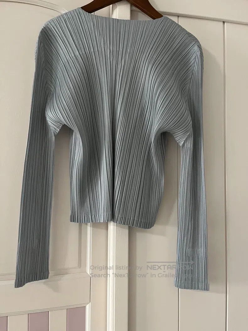 Issey Miyake Issey Miyake Gray Coat Size L / US 10 / IT 46 - 2 Thumbnail