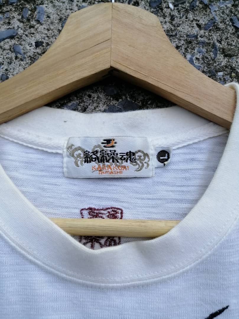 Designer × Japanese Brand Karakuri Tamashi Embroidered Dragon Longsleeve Tee Size US M / EU 48-50 / 2 - 5 Thumbnail