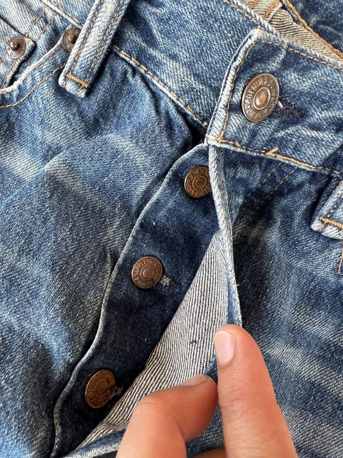 Denim & Supply Ralph Lauren Vintage Distressed Denim & Supply Ralph Lauren Jean Size US 32 / EU 48 - 15 Thumbnail
