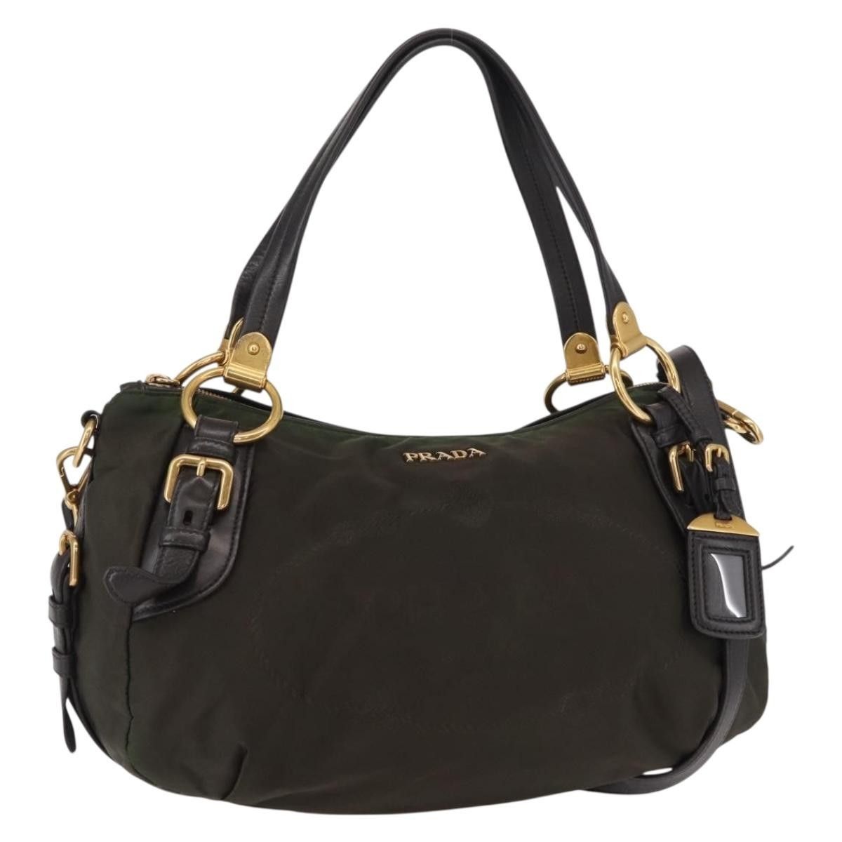 Prada Prada Vintage Handbag Tessuto Size ONE SIZE - 1 Thumbnail