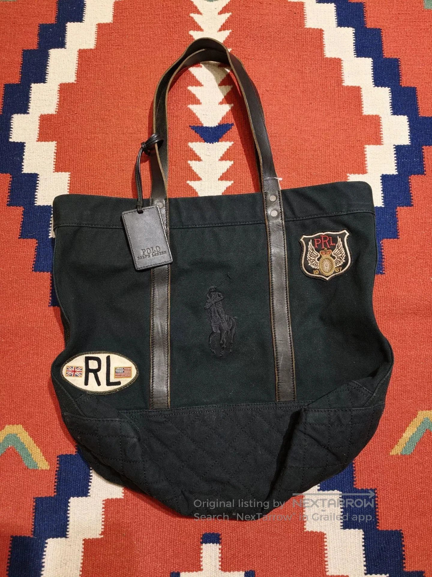 RRL Ralph Lauren Polo Ralph Lauren RRL Racing Tote Bag. Size ONE SIZE - 1 Thumbnail