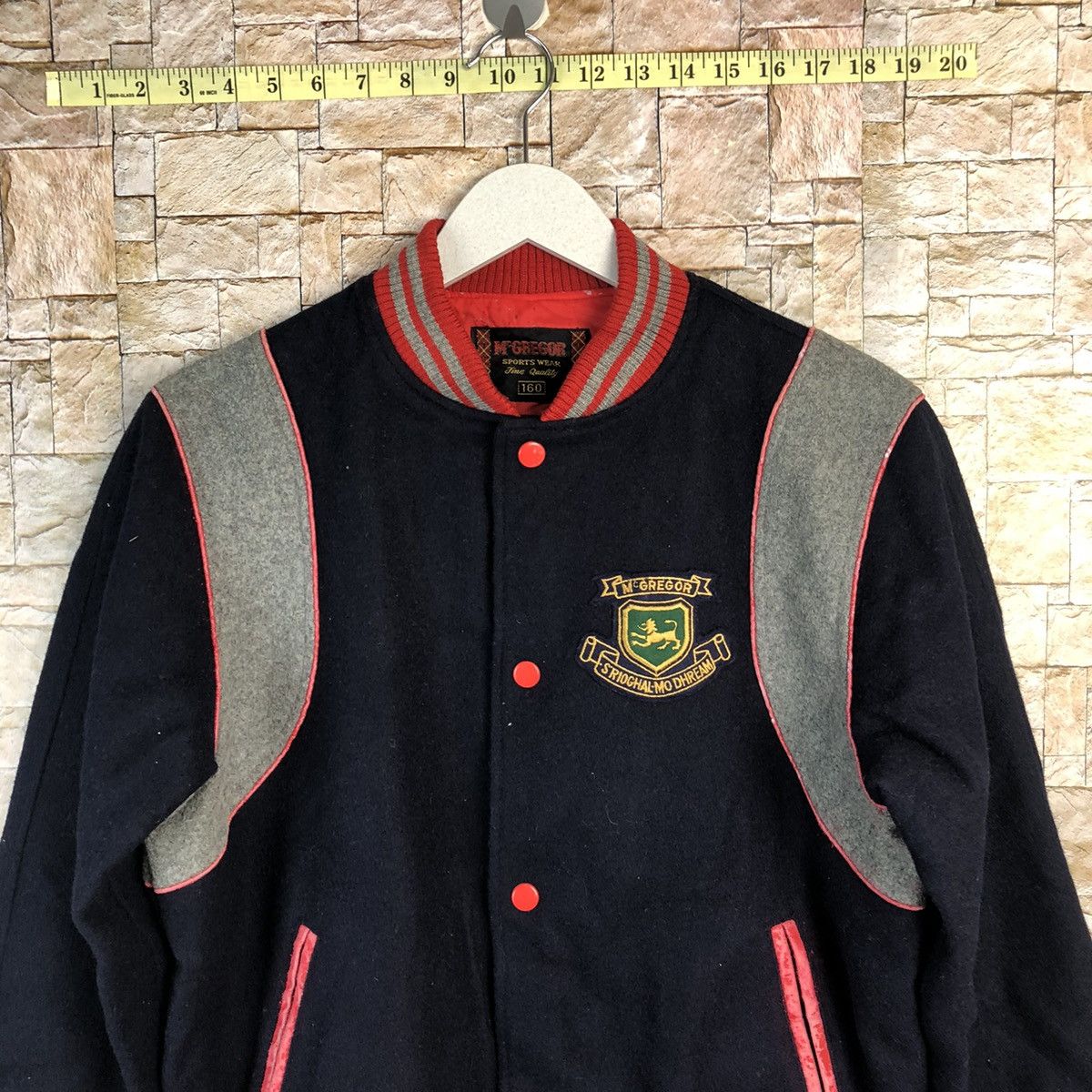 McGregor × Vintage Mc Gregor Dark Blue Bombers Jacket #A880 Size US S / EU 44-46 / 1 - 5 Thumbnail