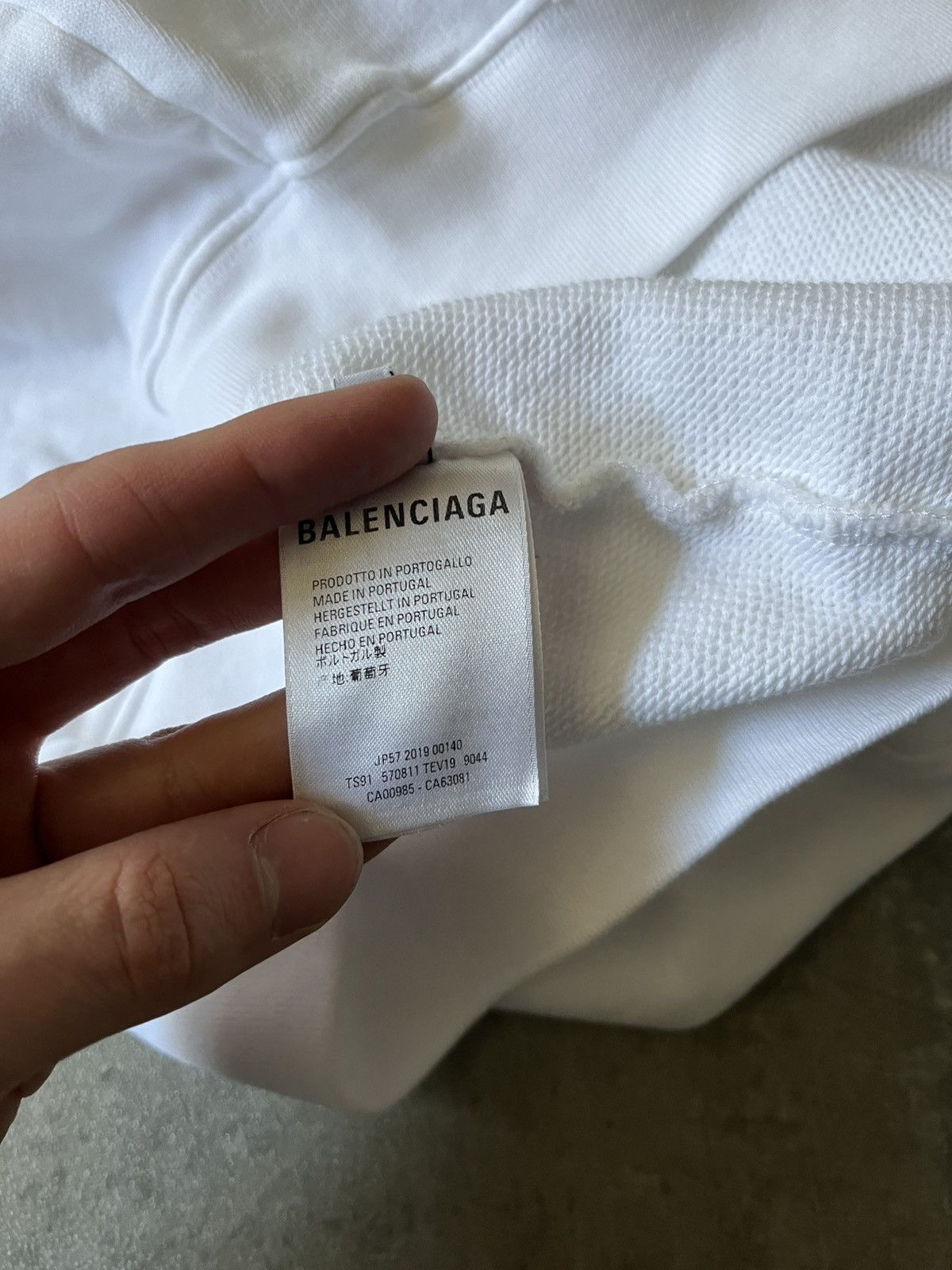 Balenciaga Balenciaga BB logo hoodie white new Size US M / EU 48-50 / 2 - 10 Thumbnail