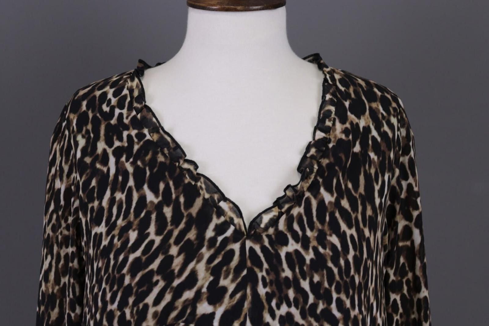 True Religion True Religion Multicolor Animal Printed Midi Dress Size S Size S / US 4 / IT 40 - 2 Thumbnail