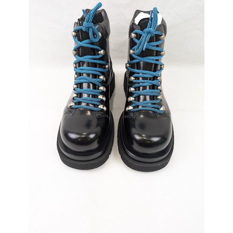 Bottega Veneta o1rshd1 Leather Ankle Boot in Black Size US 7 / EU 40 - 15 Thumbnail