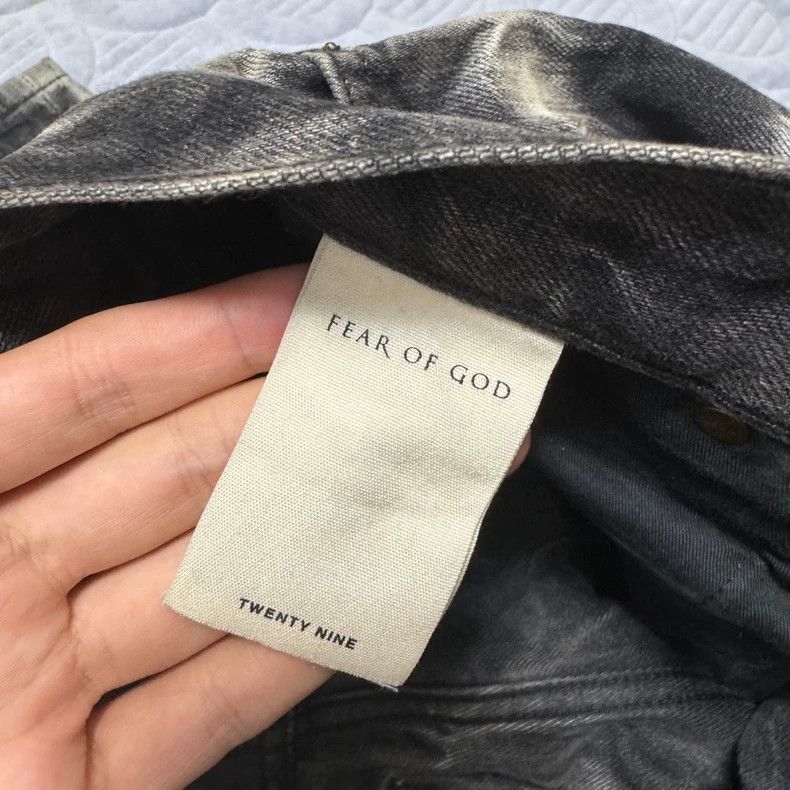 Fear of God Fear of God Black water ripples Size US 29 - 5 Thumbnail
