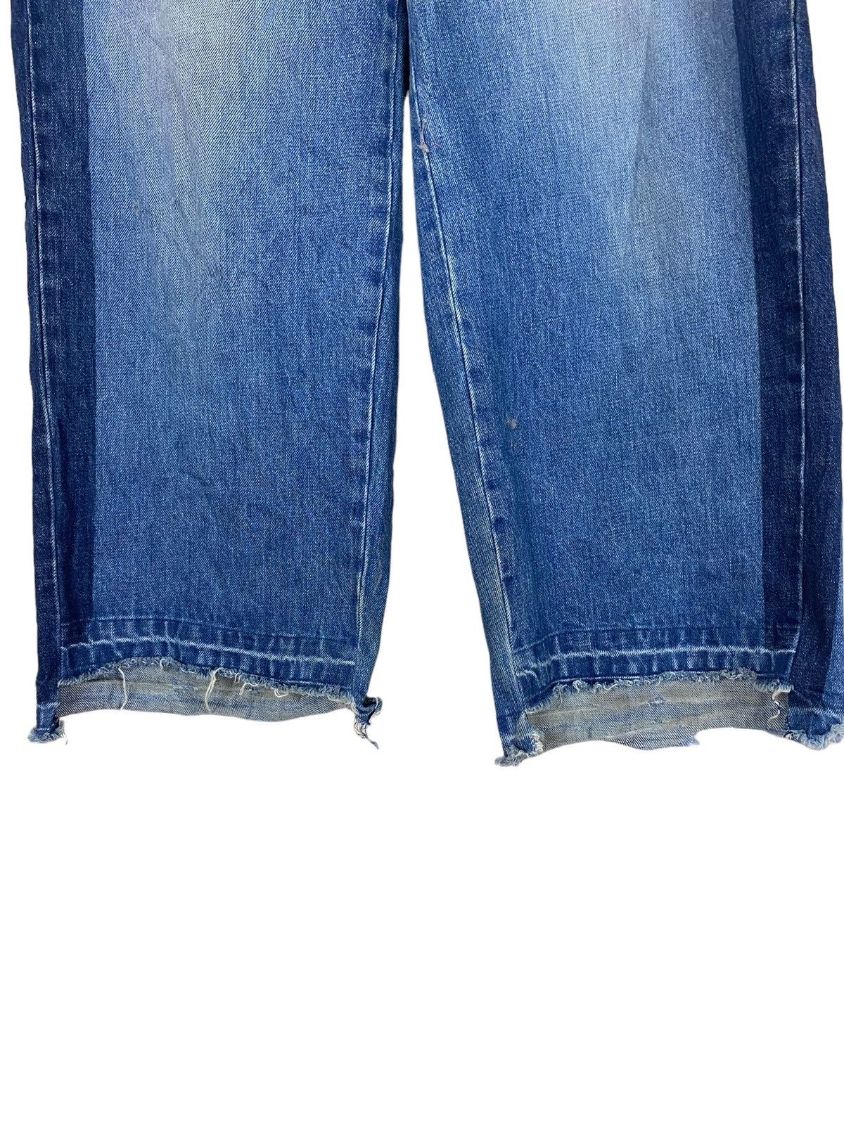 Japanese Brand Individual Designer GallardaGalante Side Tape Jeans Size US 27 - 7 Thumbnail