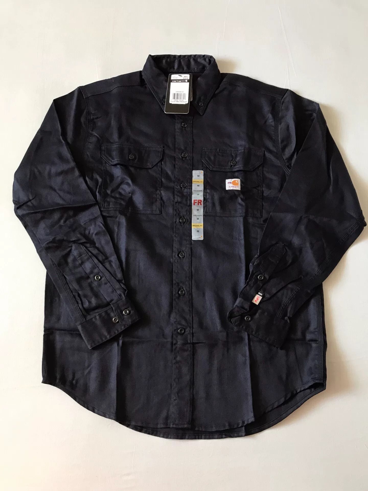 Carhartt Carhartt FRS003 FR Flame Resistant Work Shirt Size US M / EU 48-50 / 2 - 1 Thumbnail