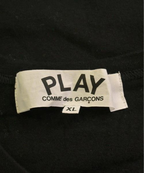 Comme des Garcons PLAY T-Shirt Short Sleeve Cotton Print Red Heart Crewneck Black Size US XL / EU 56 / 4 - 8 Thumbnail
