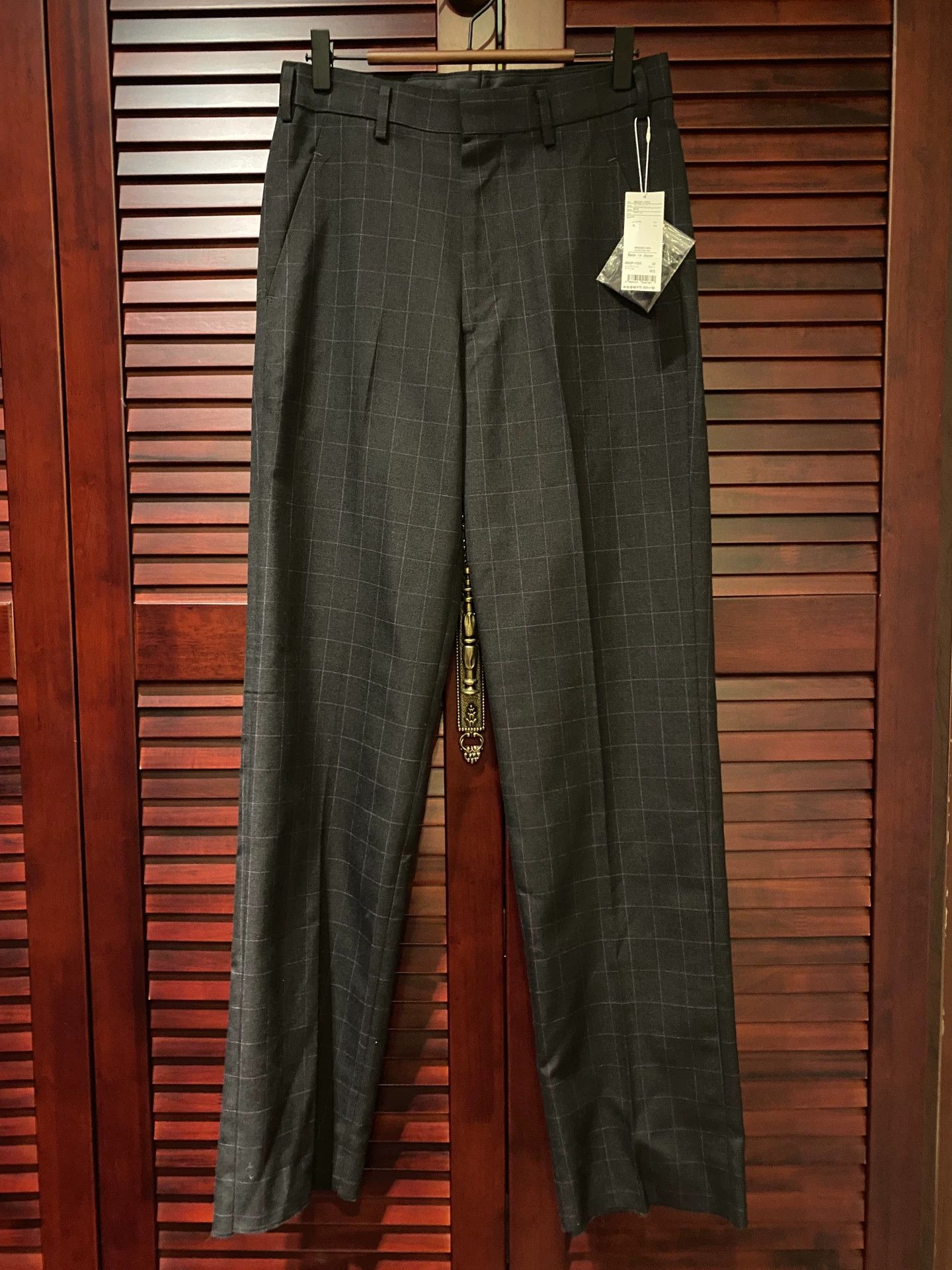 Japanese Brand ARCONOMI Men's Plaid School Pants Size US 29 - 1 Thumbnail