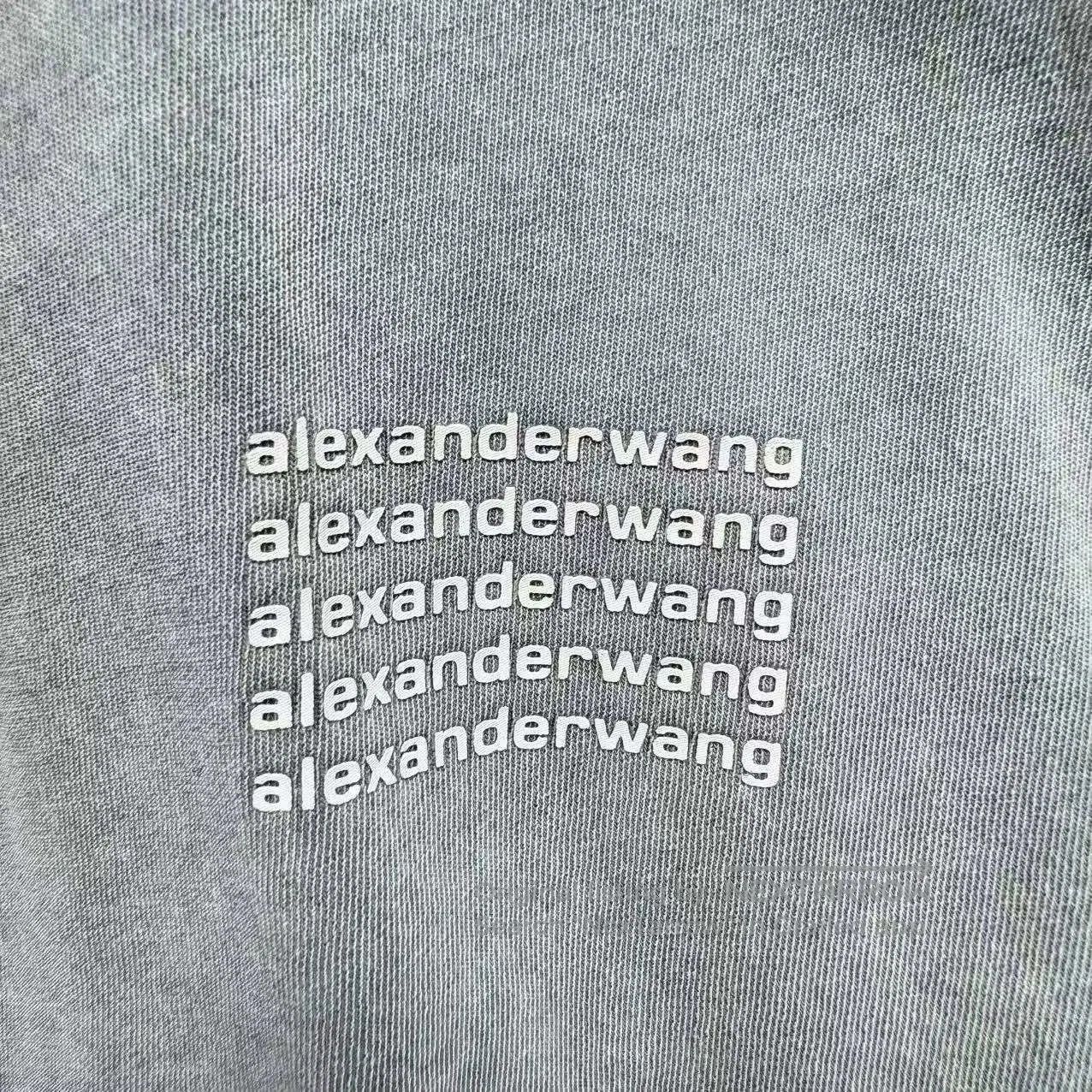 Alexander Wang alexander wang logo long sleeve in blue gray. Size US XL / EU 56 / 4 - 3 Thumbnail