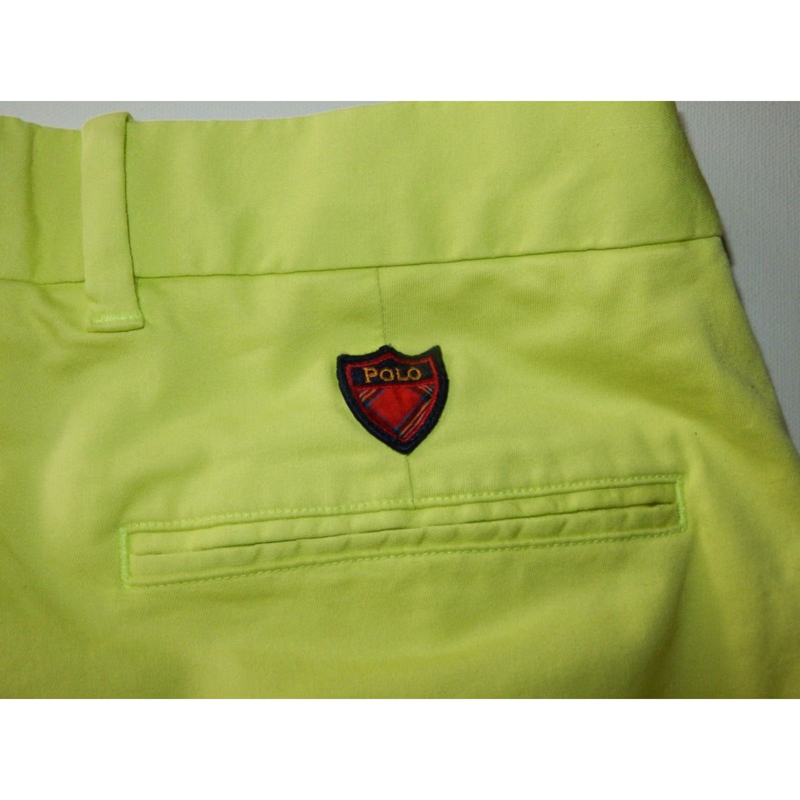 Ralph Lauren Vintage Ralph Lauren Polo Golf Men's Chino Shorts Size 33 Green Size US XS / EU 42 / 0 - 2 Thumbnail