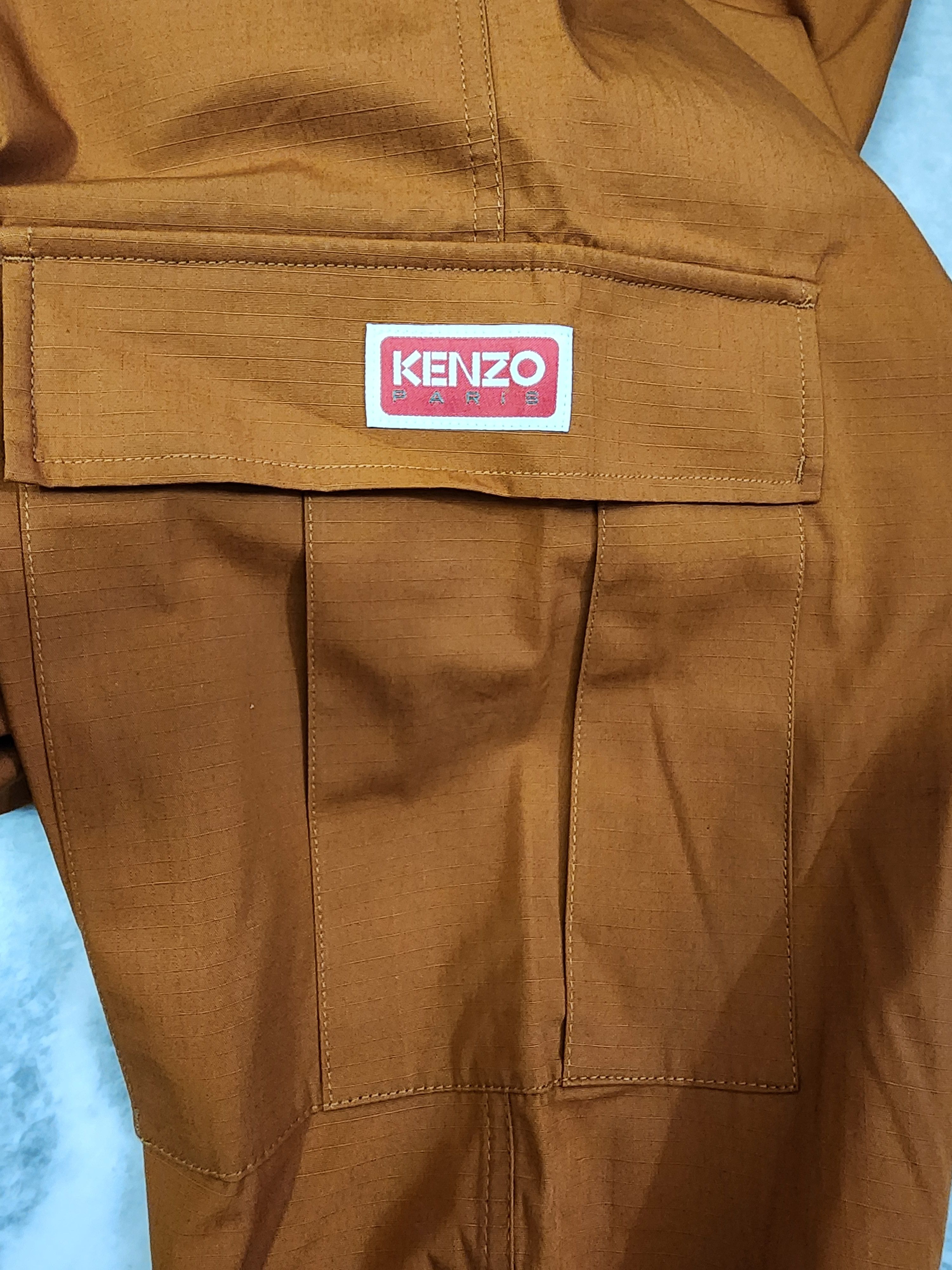 Kenzo Boke Flower Button Cargo Pants Size US 34 / EU 50 - 7 Thumbnail