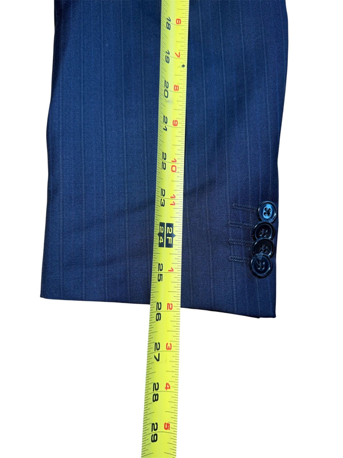 Ermenegildo Zegna Saks Fifth Avenue 42R Blazer | Zegna Wool Pinstripe Size 42R - 7 Thumbnail