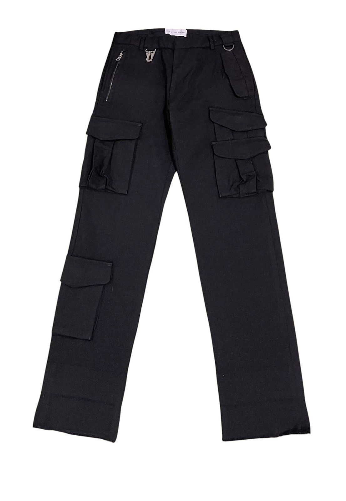 Diet Butcher Slim Skin AW19 Rare Design Diet Butcher Slim Skin Cropped Wool Pants Size US 27 - 1 Thumbnail